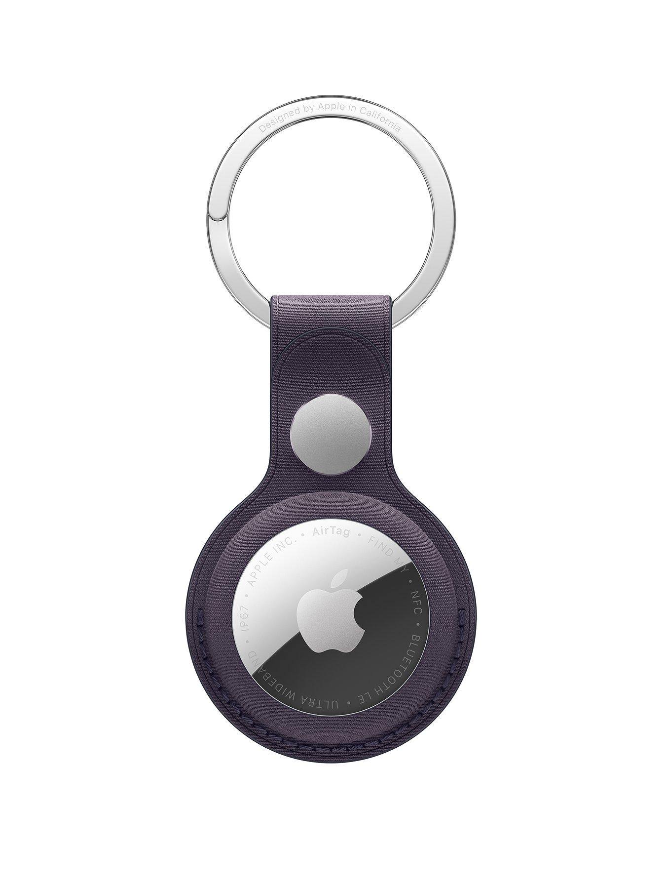Image 1 of 2 of Apple AirTag FineWoven Key Ring - Midnight Purple (AirTag is sold separately)