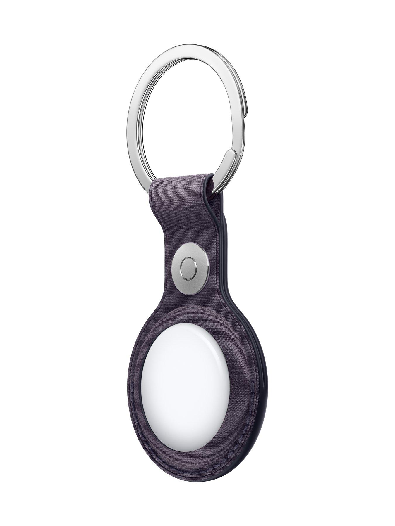 Image 2 of 2 of Apple AirTag FineWoven Key Ring - Midnight Purple (AirTag is sold separately)