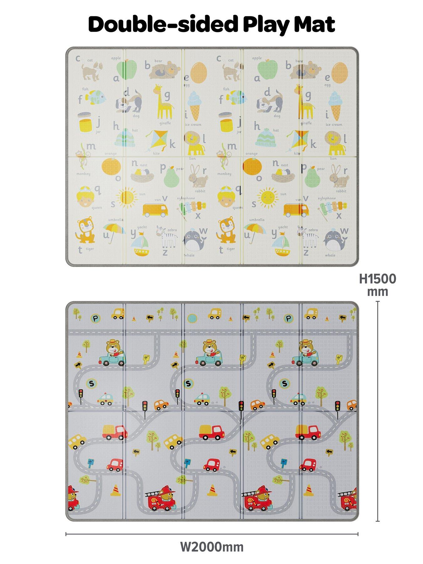 Image 6 of 7 of Liberty House Toddler Play Mat - Alphabet &amp; Roads