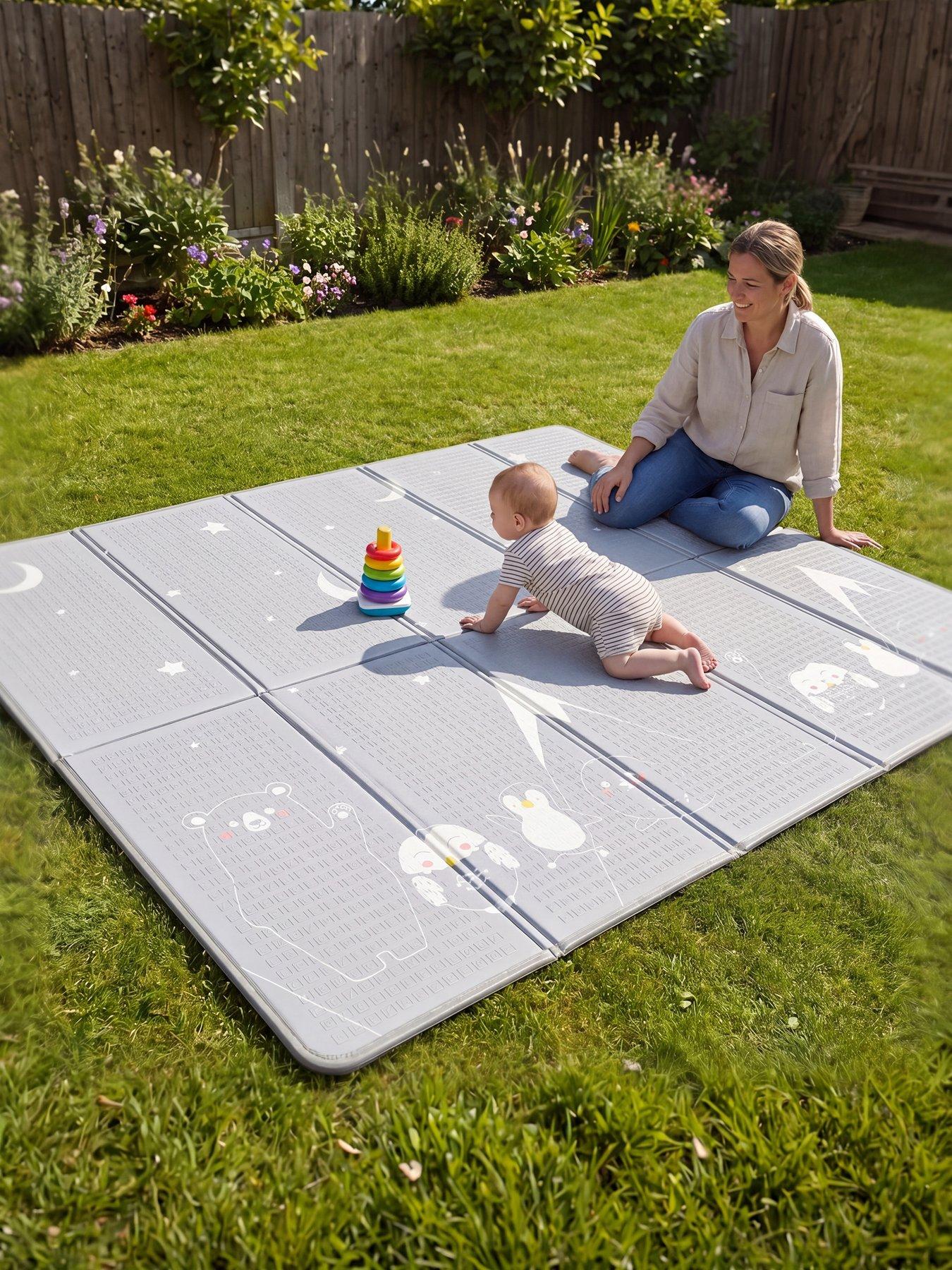 Image 3 of 7 of Liberty House Toddler Play Mat - Unicorn &amp; Moon and Stars