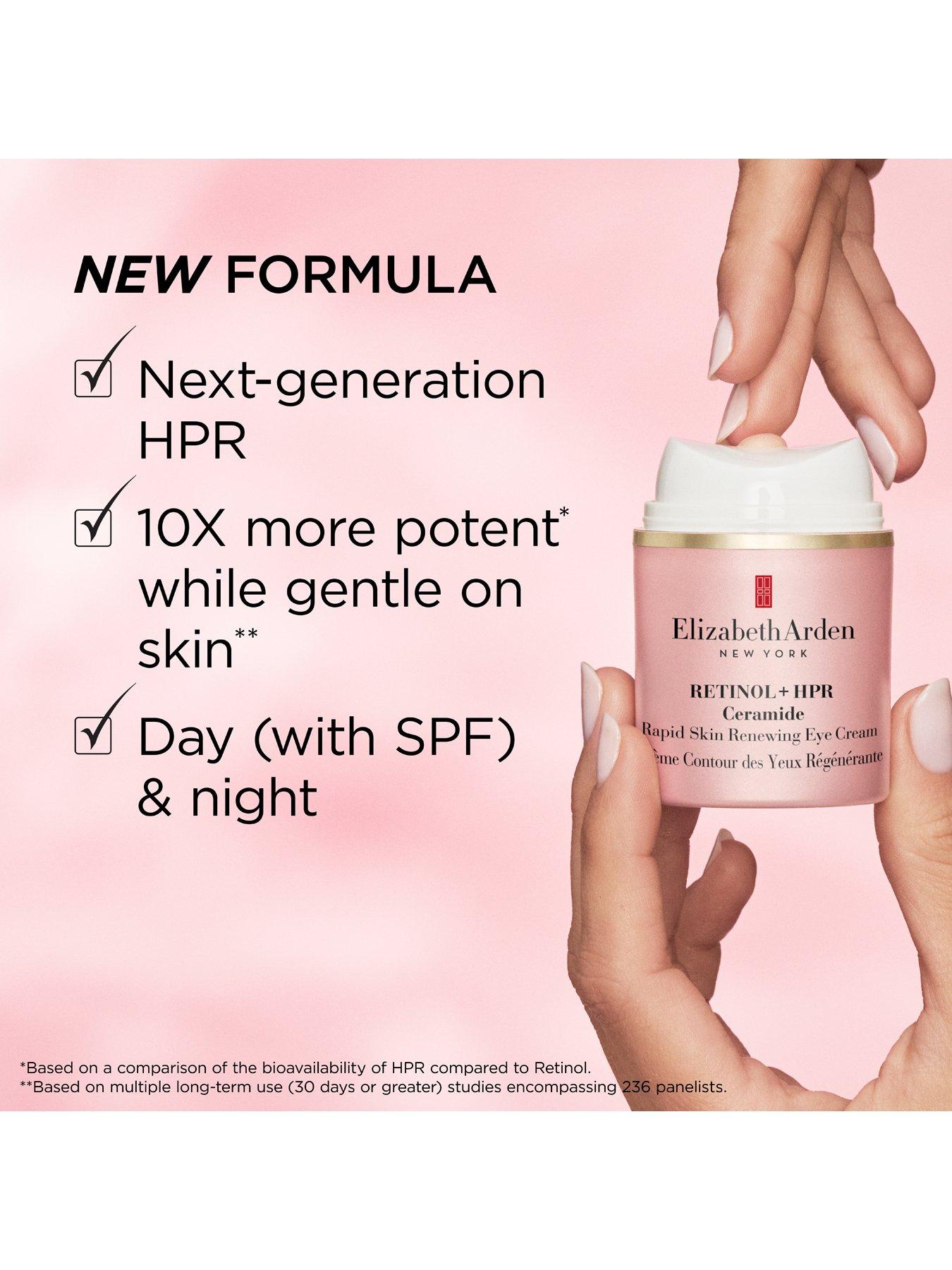 Image 3 of 7 of Elizabeth Arden Retinol + HPR Ceramide Rapid Skin Renewing Eye Cream, 15ml