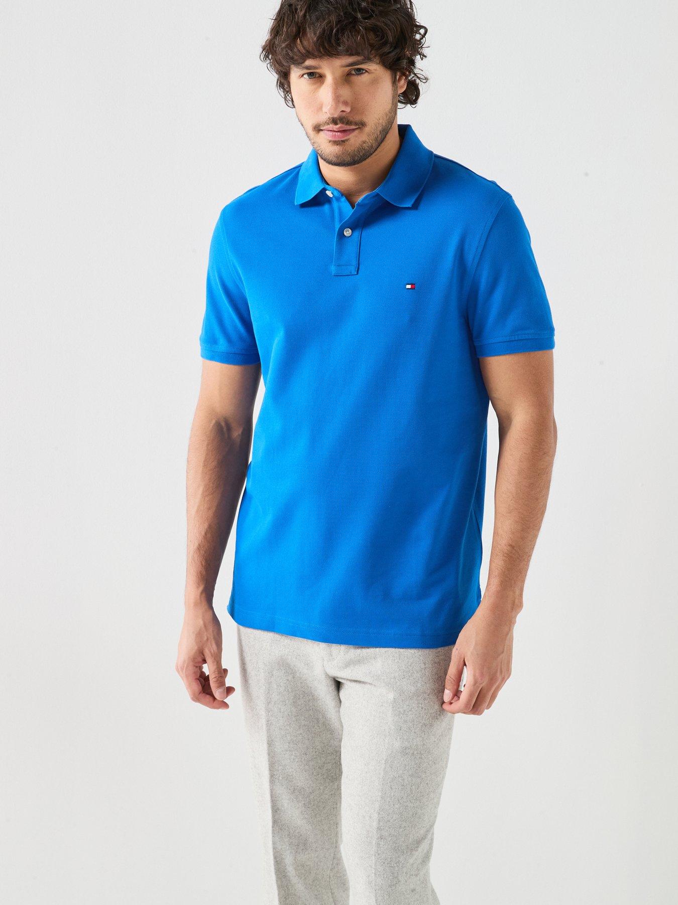 Tommy Hilfiger 1985 Regular Fit Polo Shirt - Bright Blue