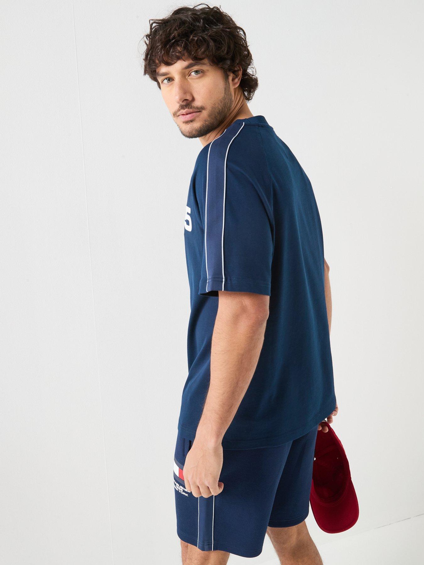 Image 2 of 6 of Tommy Hilfiger Countries Relaxed Fit T-Shirt - Navy