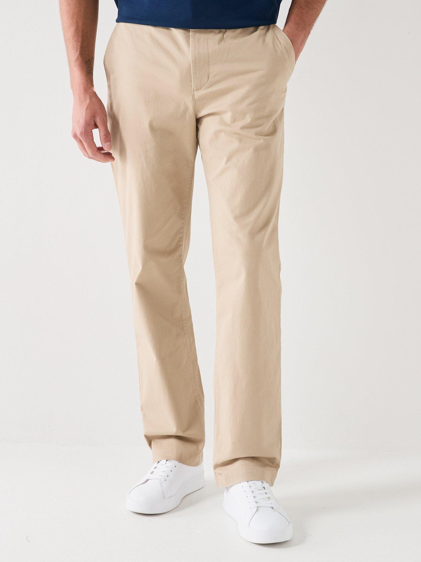 Tommy Hilfiger Core Dover Essential Twill Regular Fit Chinos - Light Beige