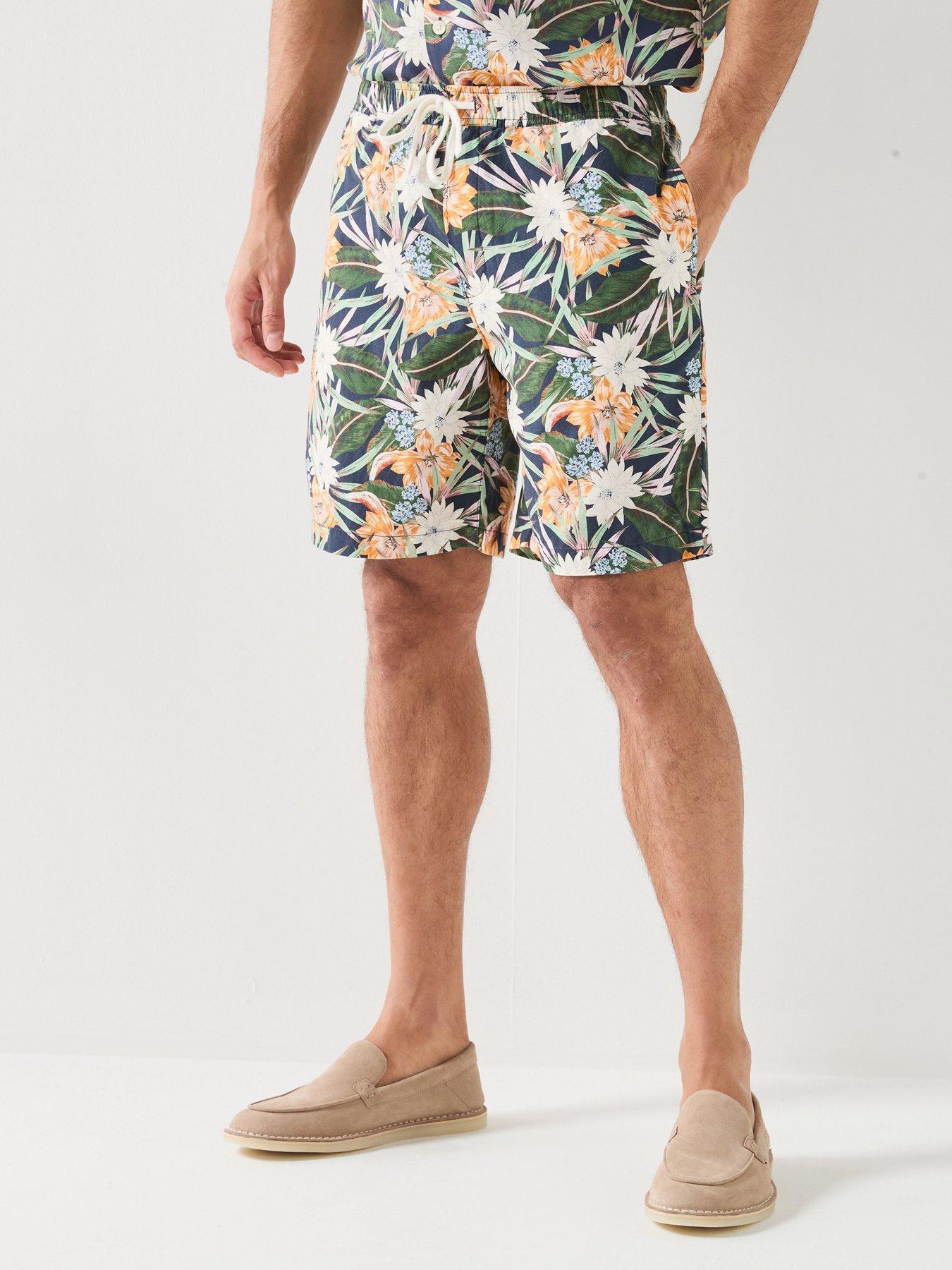 Tommy Hilfiger Dover Floral Bermuda Shorts - Navy