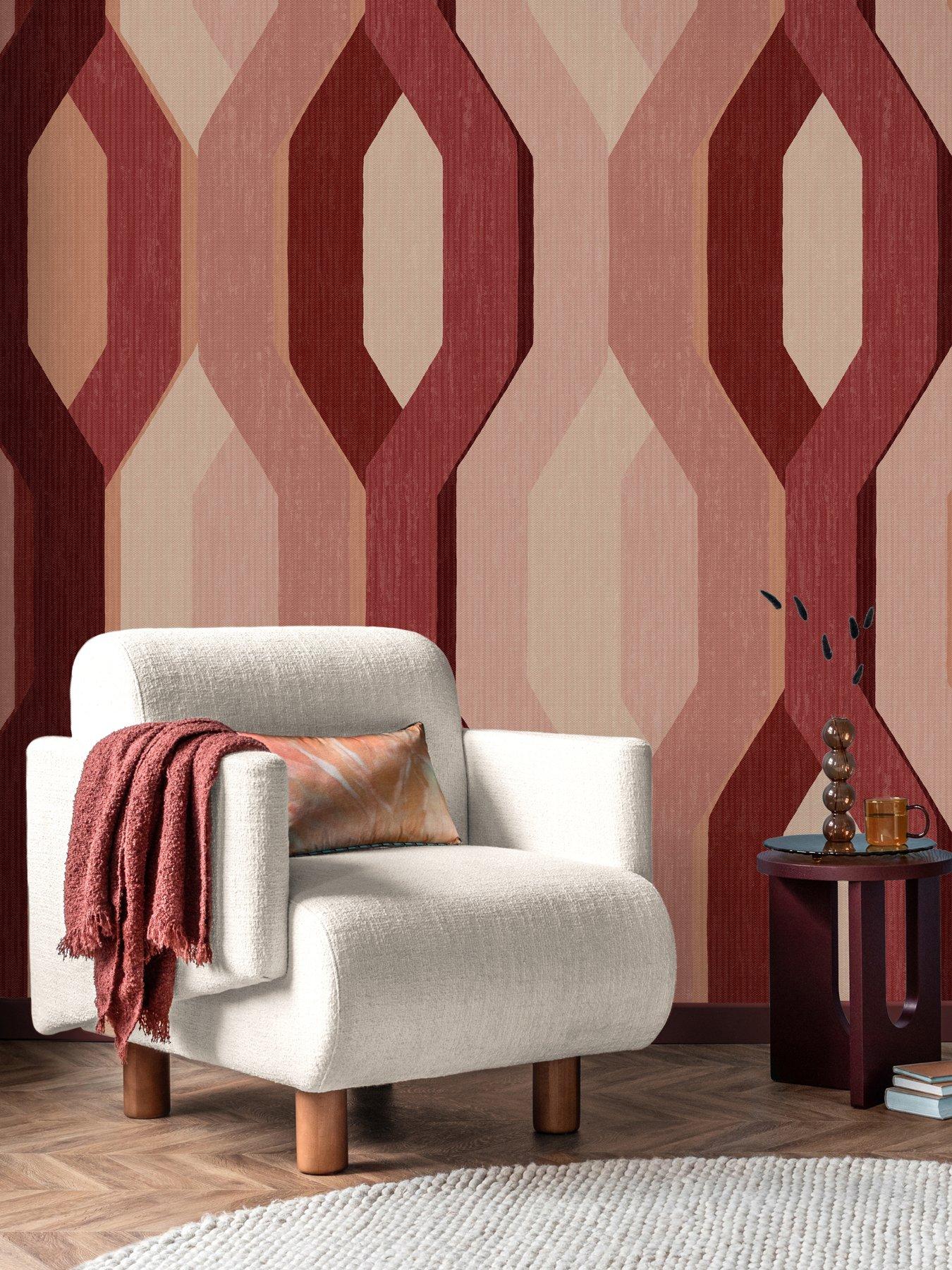 the-very-collection-retro-geo-mural--spiced-clayfront