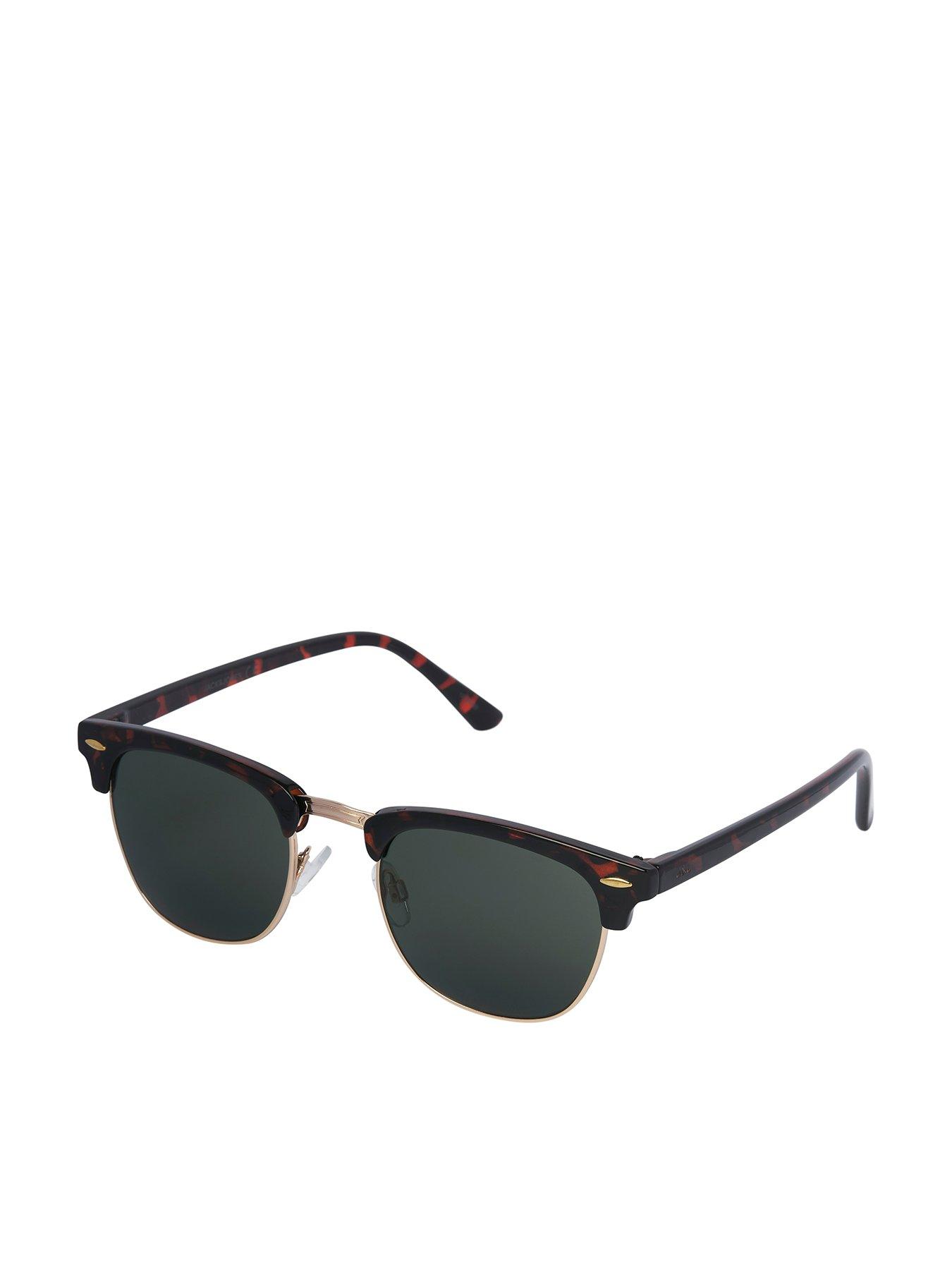 Image 1 of 4 of Jack & Jones Ryder Sunglasses - Dark Brown