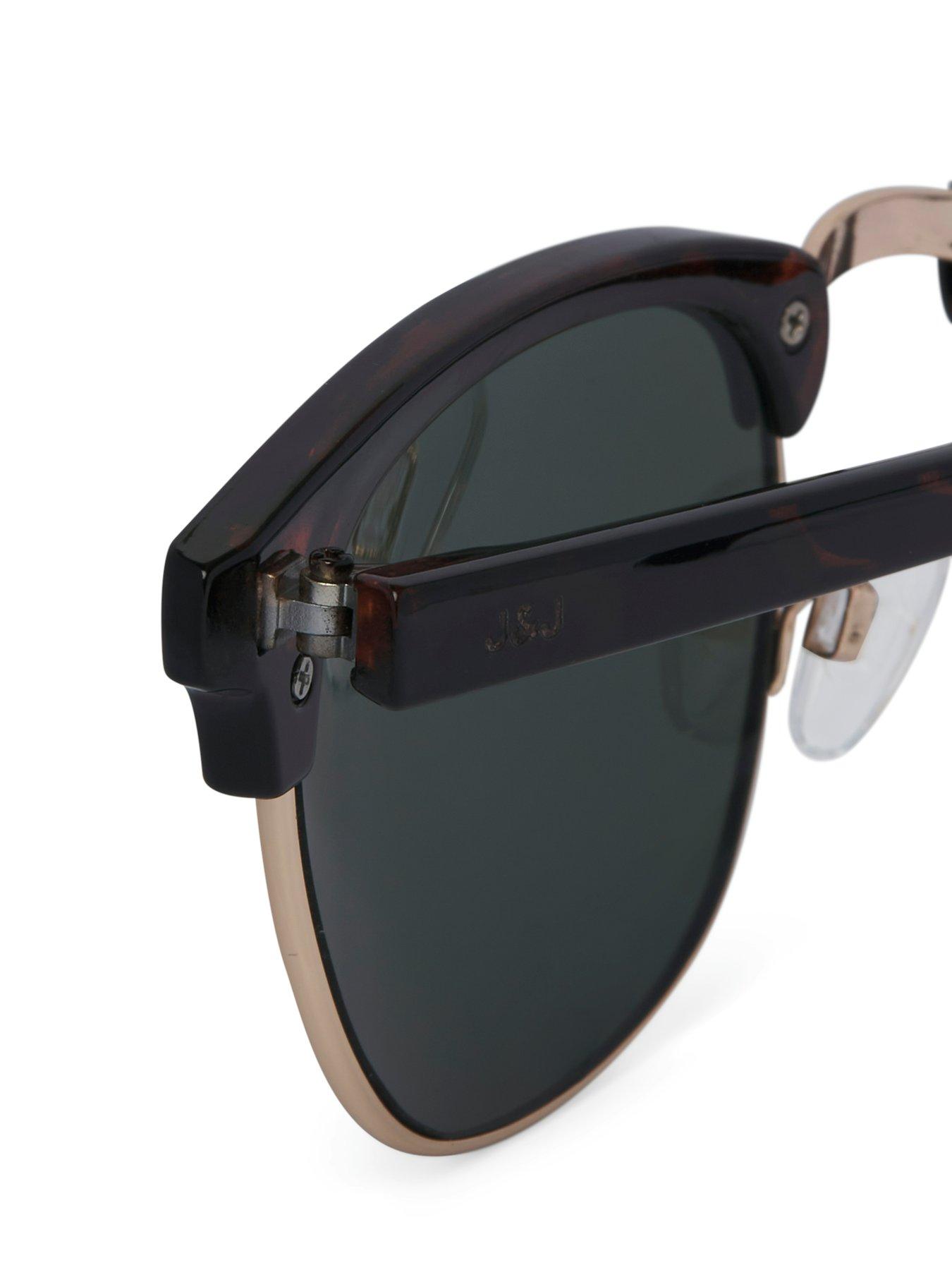 Image 4 of 4 of Jack & Jones Ryder Sunglasses - Dark Brown