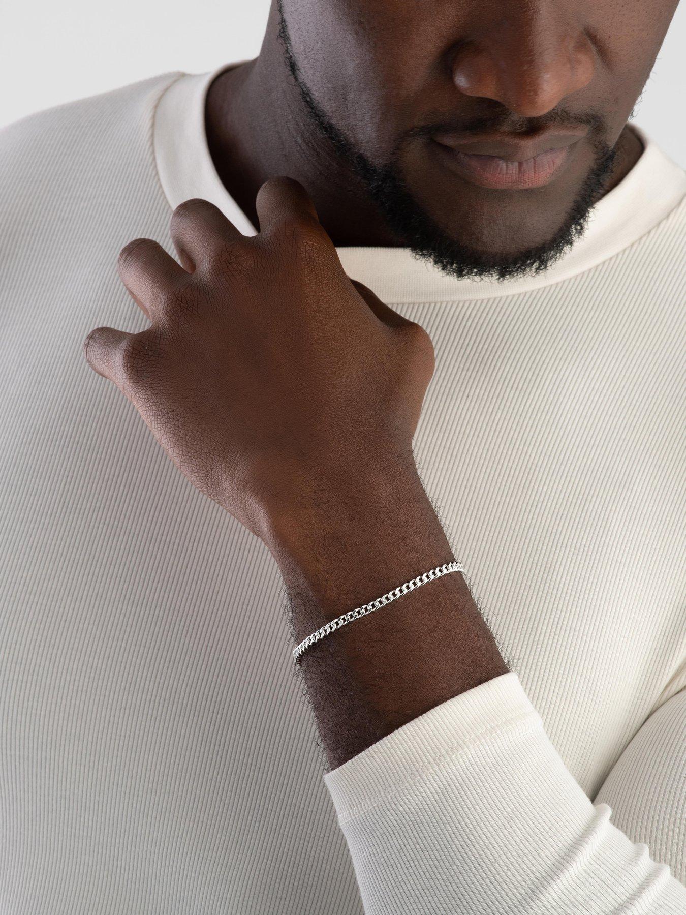 beaverbrooks-beaverbrooks-silver-curb-mens-braceletback