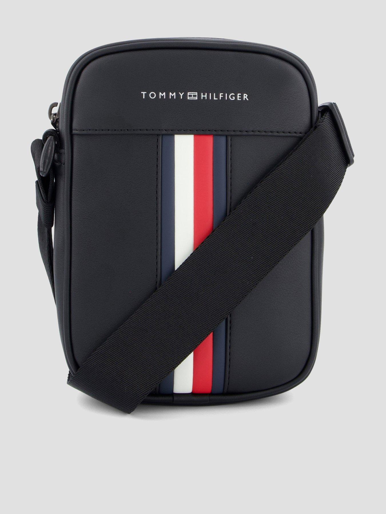 Tommy Hilfiger Metro Mini Reporter Bag - Black