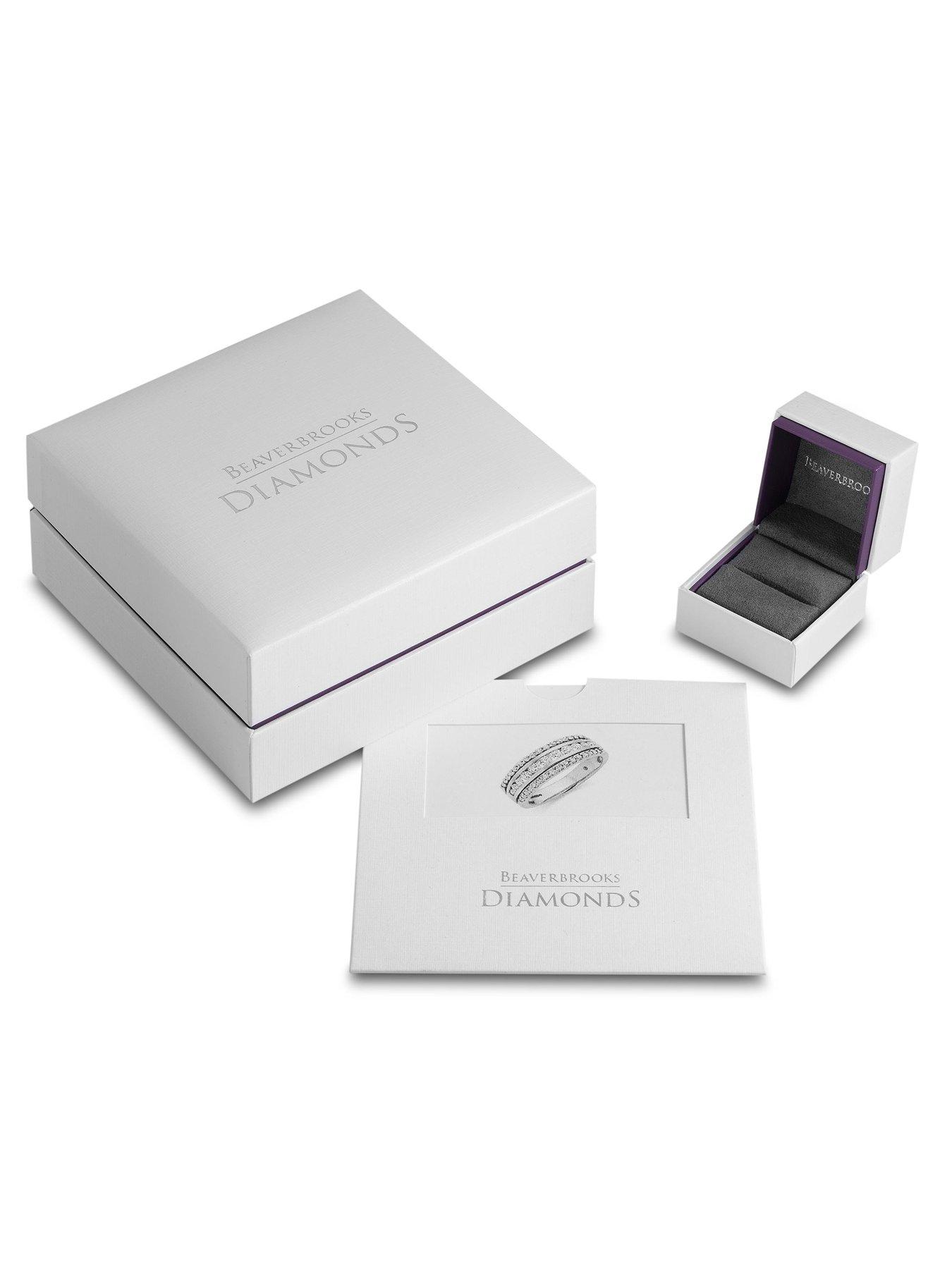 Image 5 of 6 of Beaverbrooks Beaverbrooks Platinum Diamond Oval Cut Halo Ring