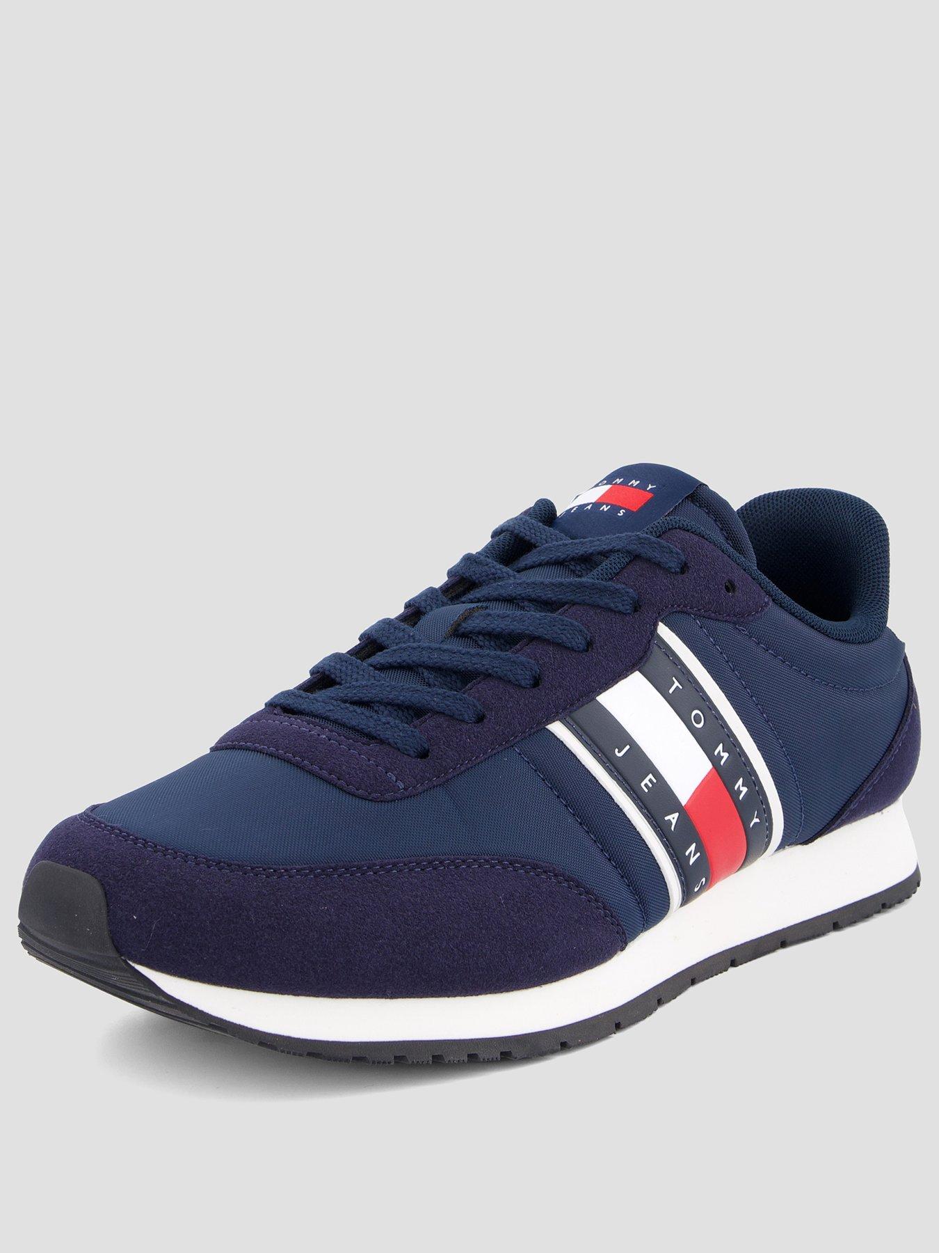 Image 2 of 6 of Tommy Jeans Tjm Classic Runner Trainer - Navy