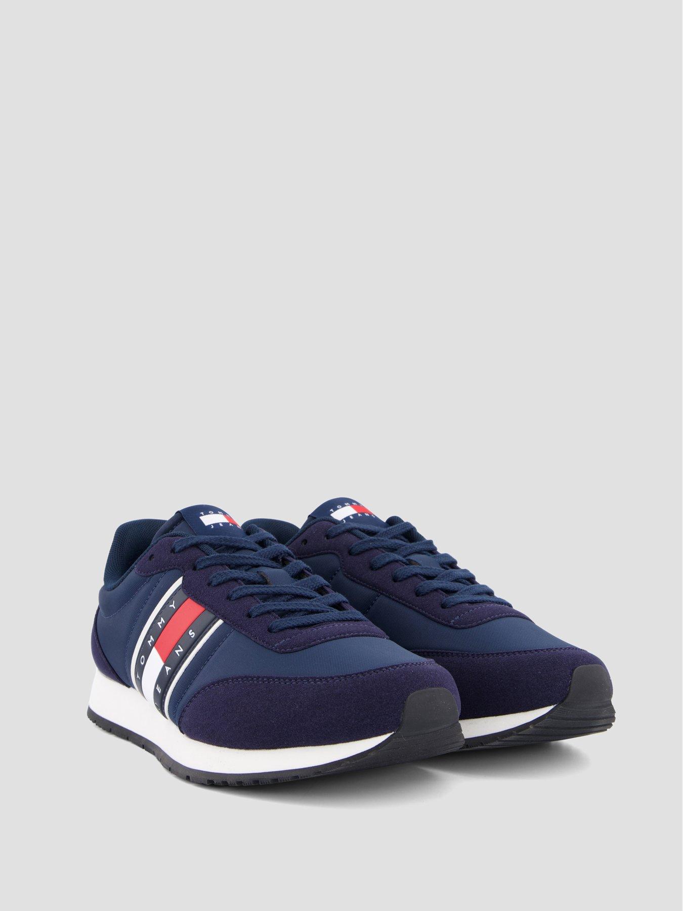 Image 6 of 6 of Tommy Jeans Tjm Classic Runner Trainer - Navy