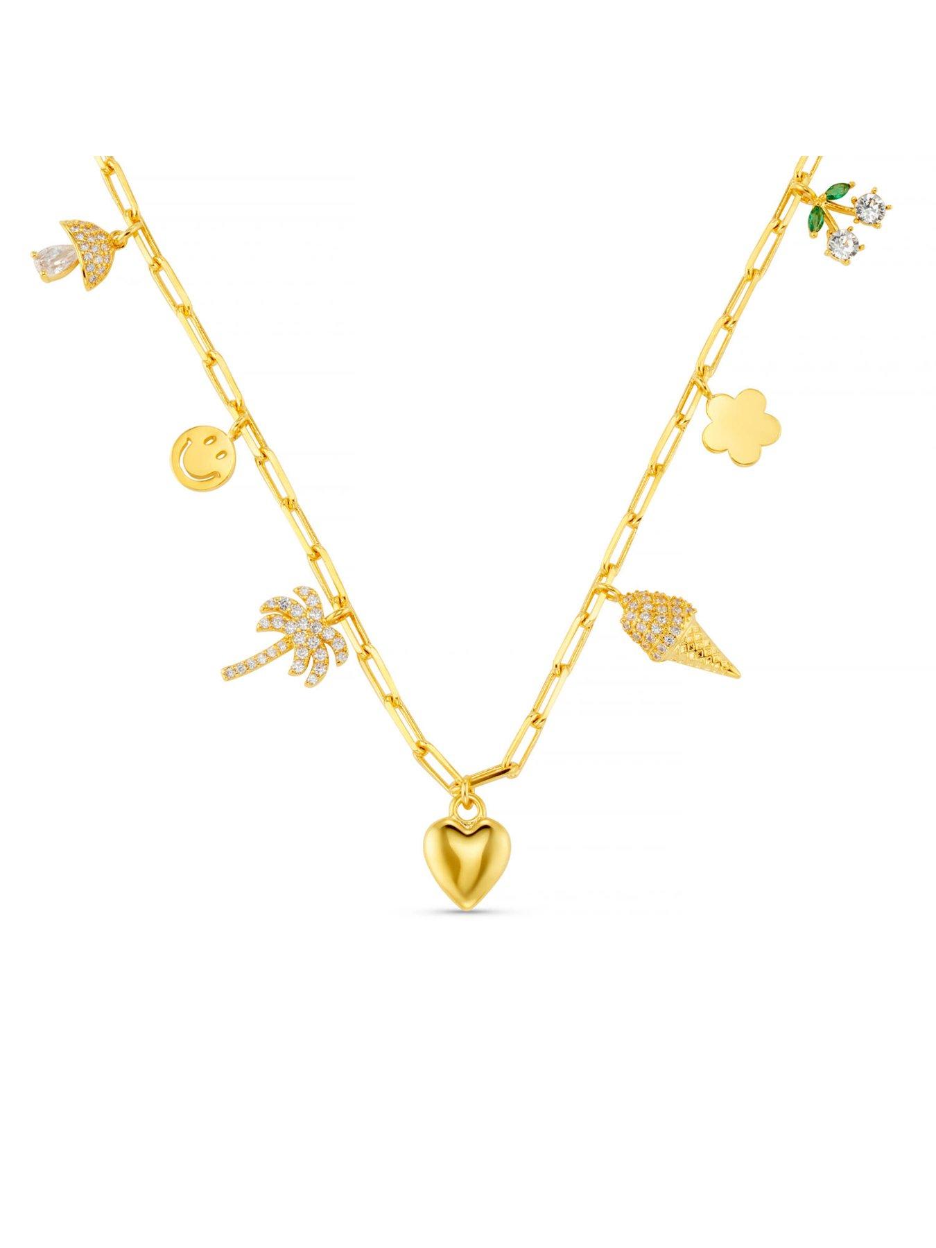 orelia-mixed-eclectic-pave-charm-necklaceback