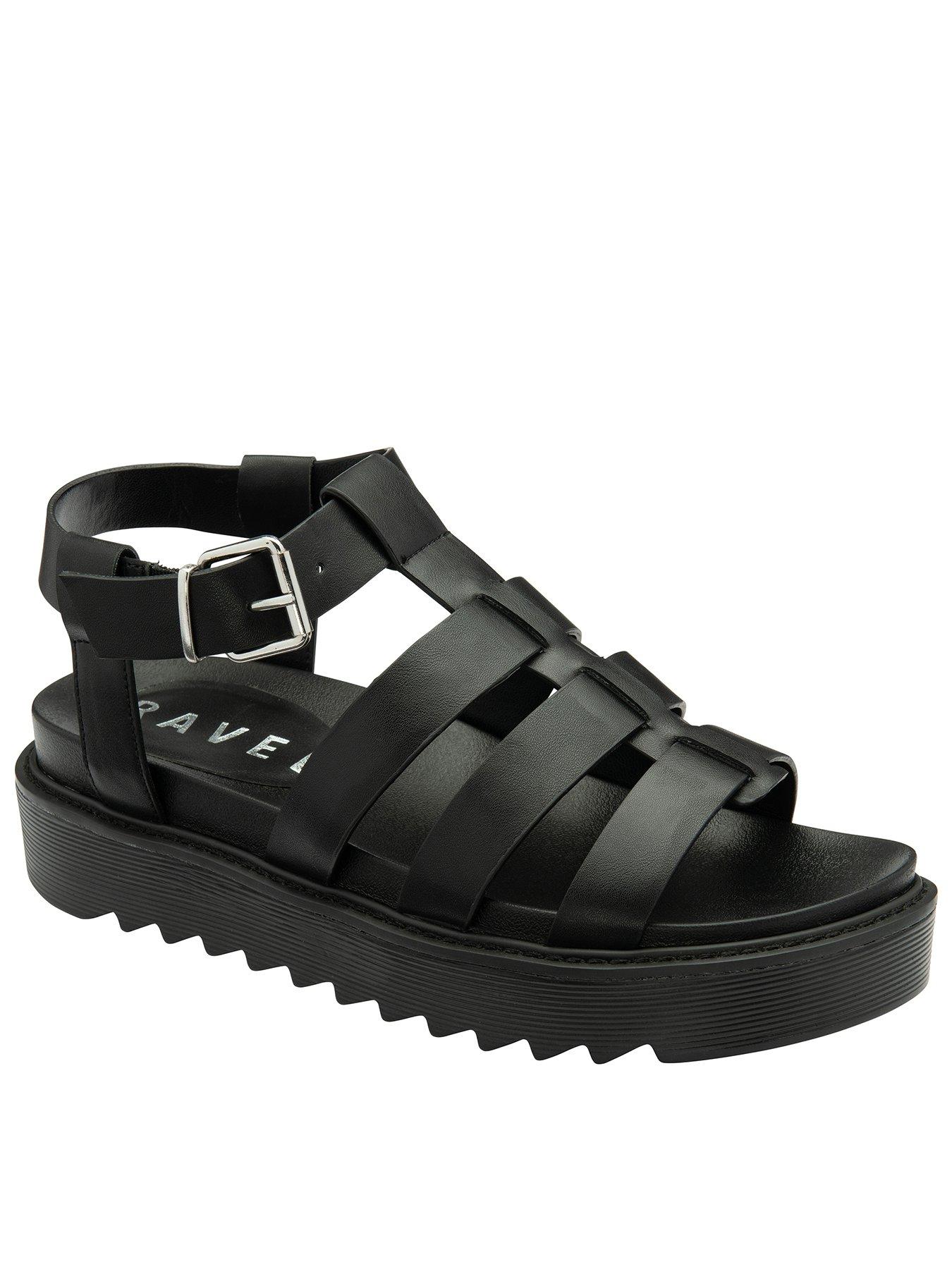 ravel-oakley-platform-gladiator-sandal-blackfront