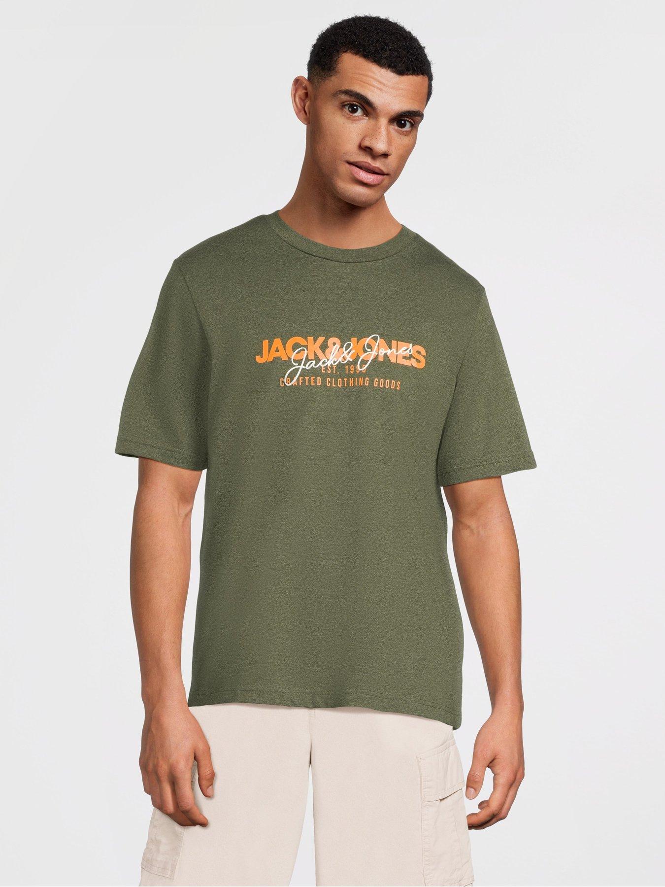 Image 2 of 5 of Jack & Jones Crew Neck T-Shirt 3Pk - Multi