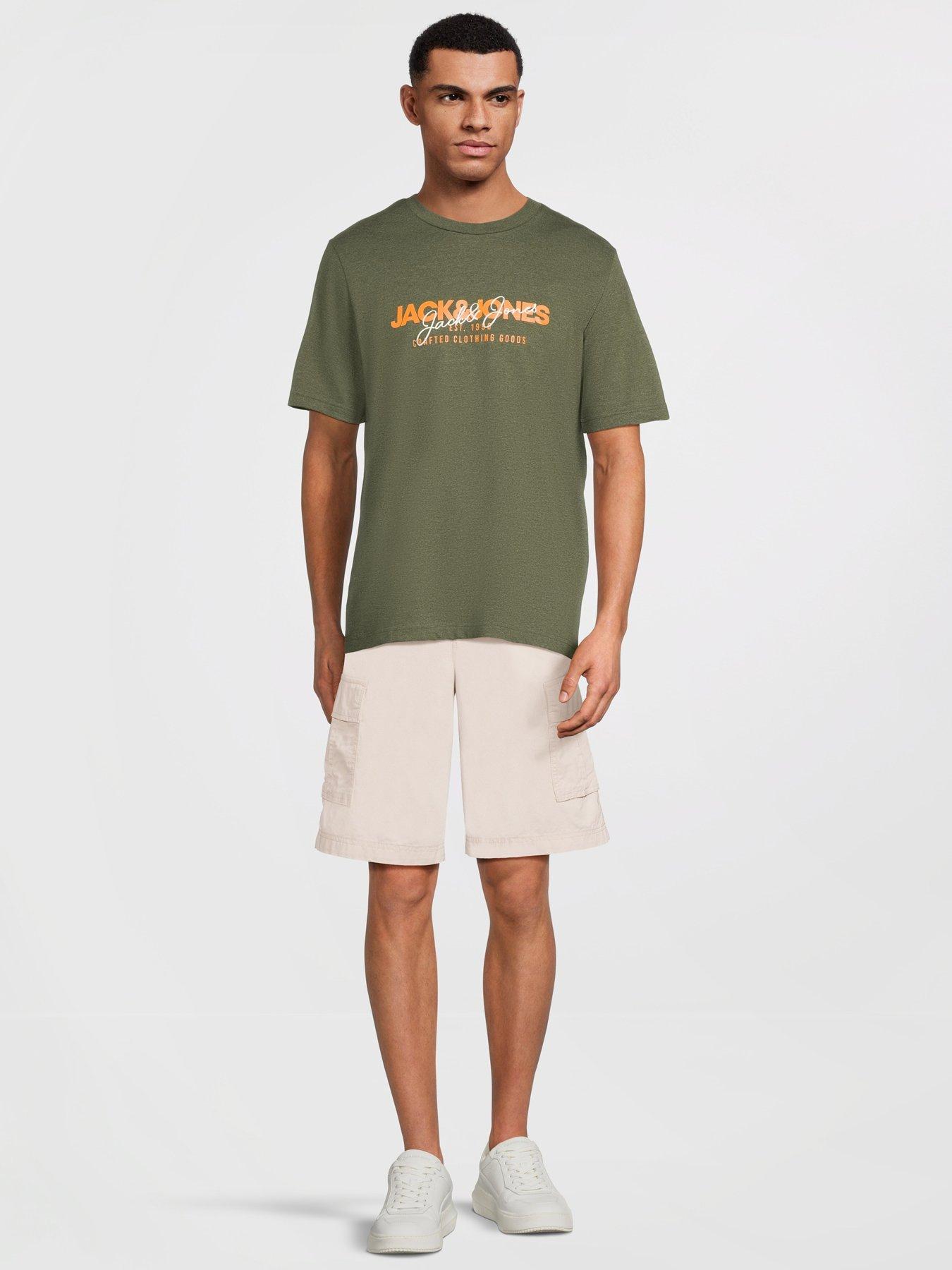Image 4 of 5 of Jack & Jones Crew Neck T-Shirt 3Pk - Multi