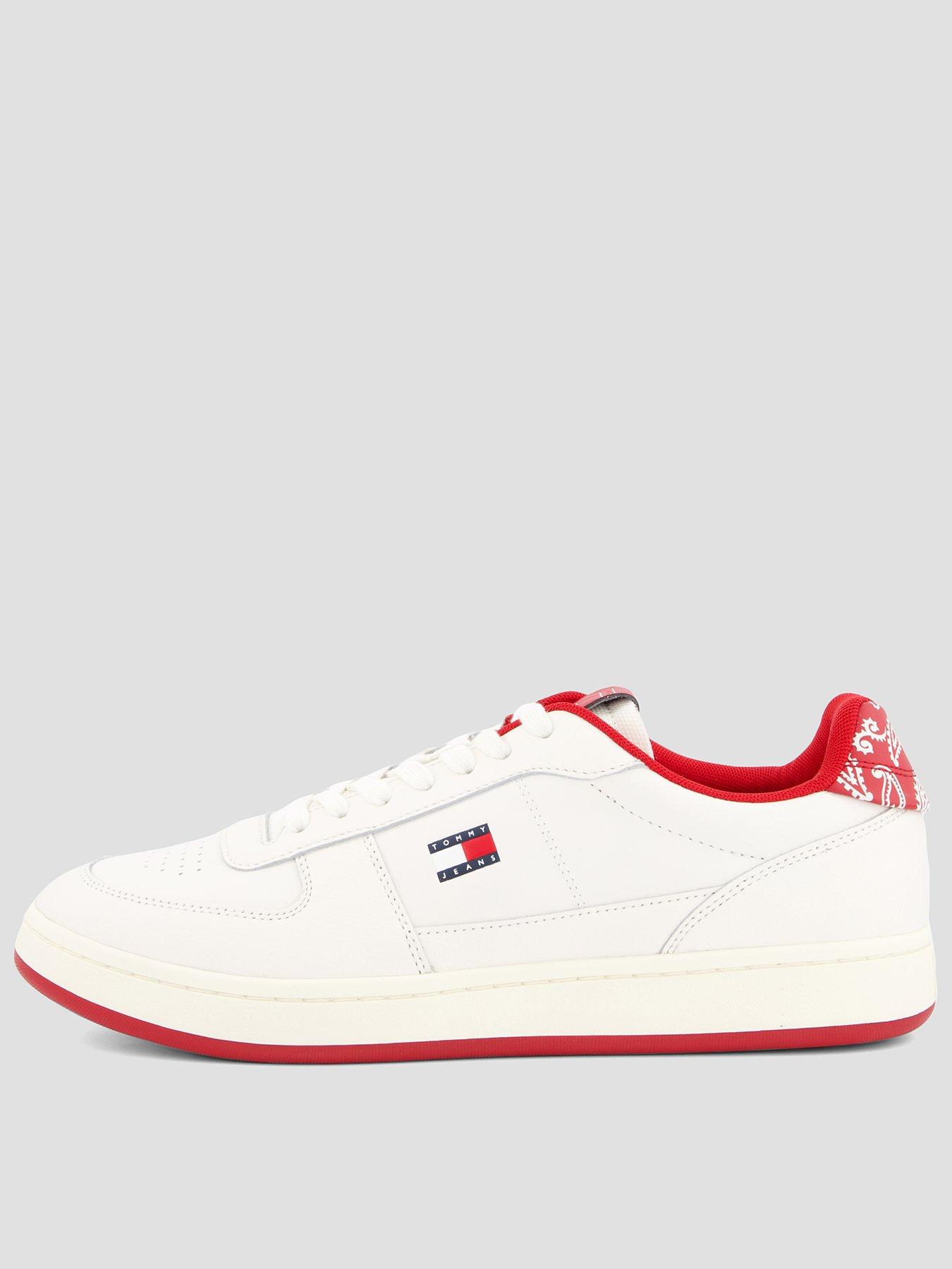 Tommy Jeans Archive '98 Bandana Trainer - White/Red