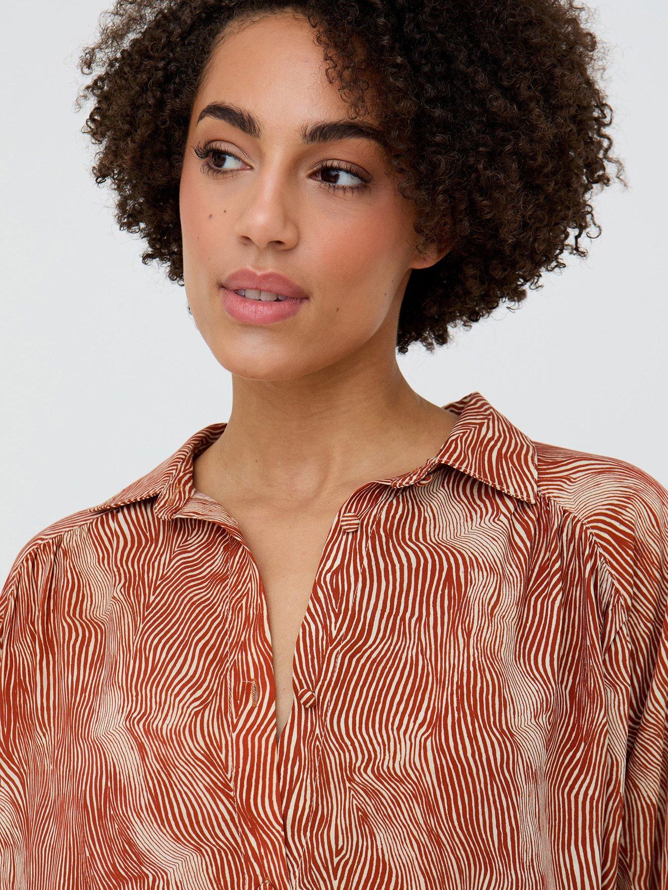 raffya-ginger-button-down-tiger-print-shirt-in-ginger-orangedetail