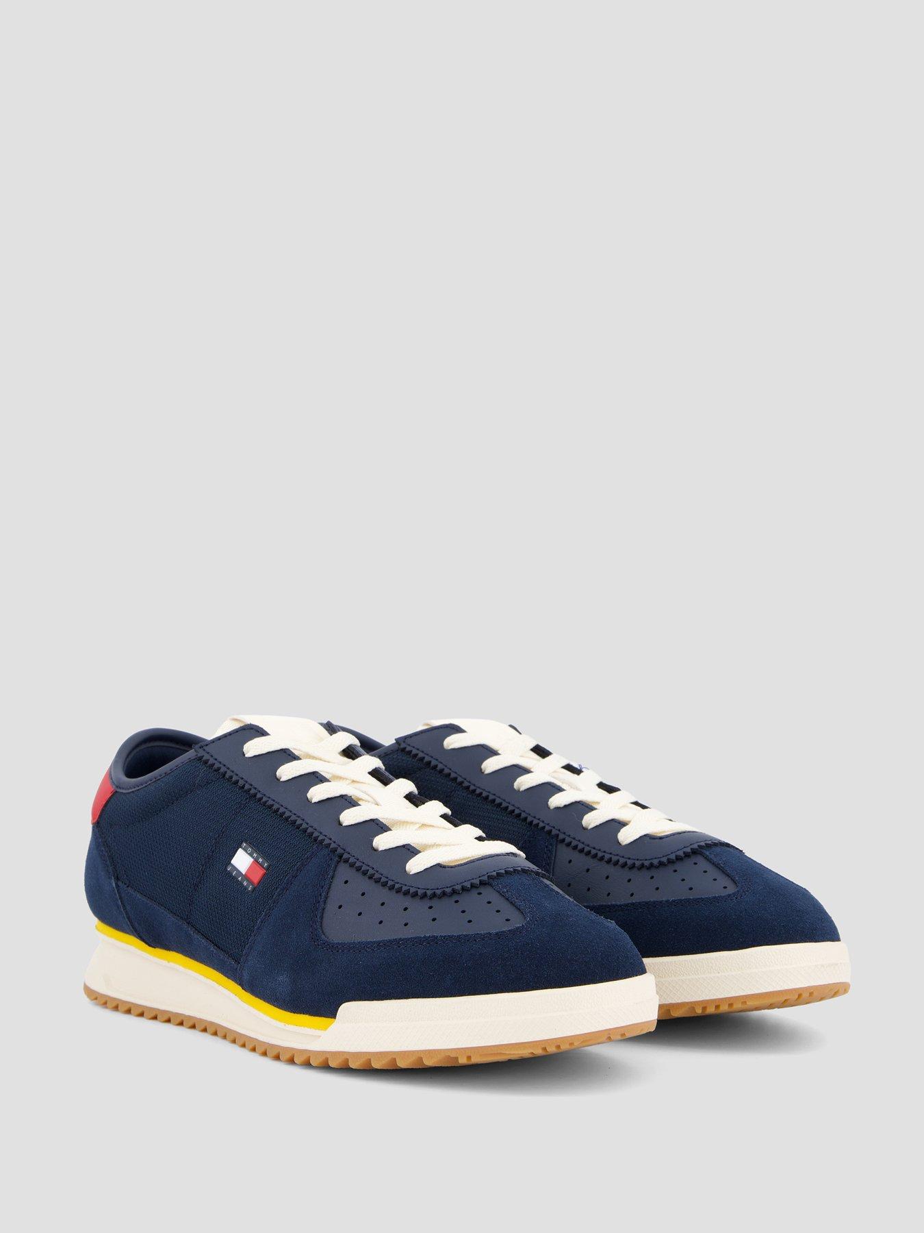 Image 6 of 7 of Tommy Jeans Tommmy Jeans Retro Cleated Runners - Navy