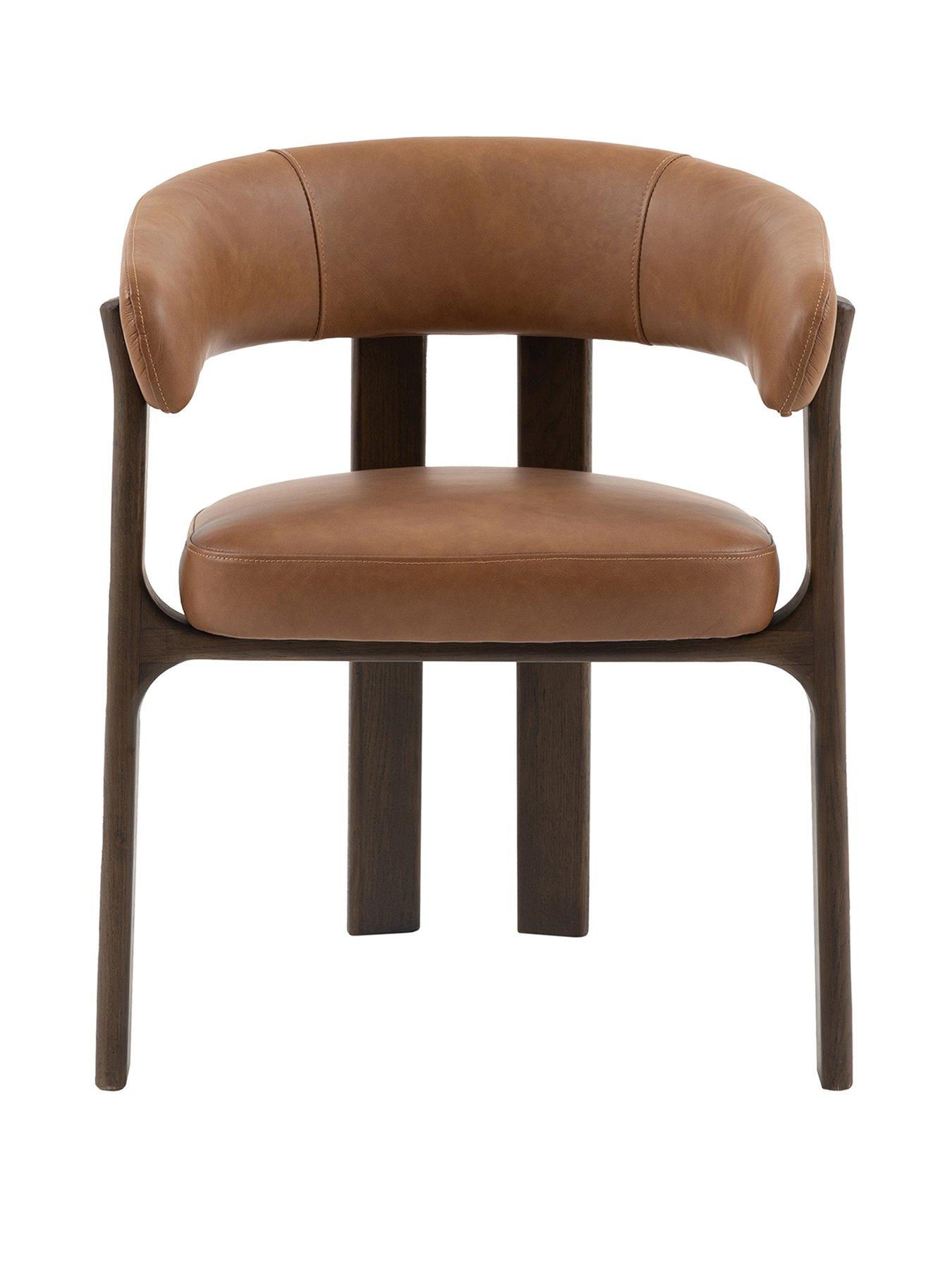 gallery-direct-onda-brown-leather-dining-chairstillFront