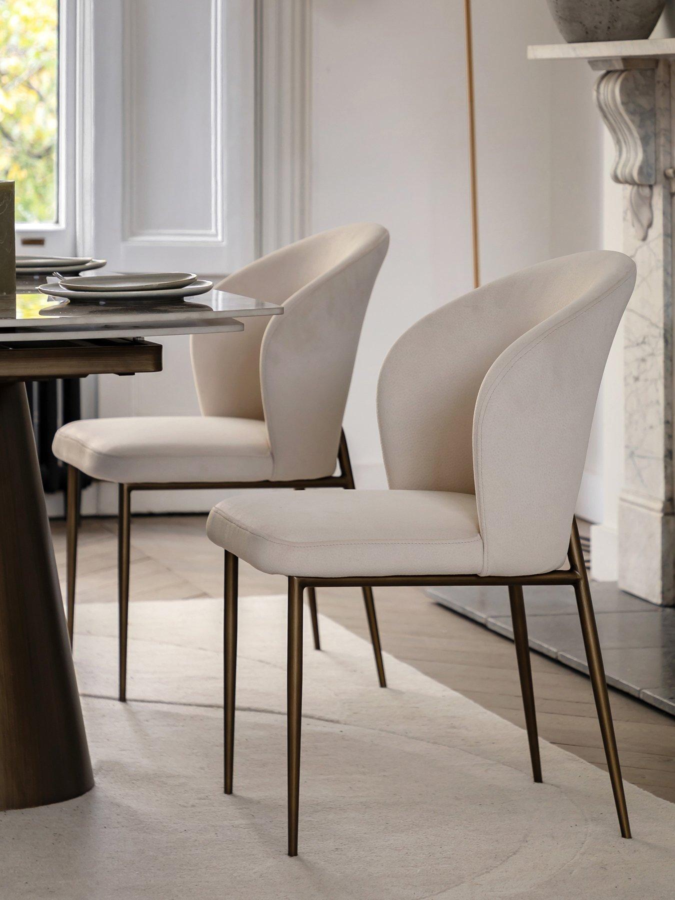 Gallery Direct Set Of 2 Cosenza Dining Chairs