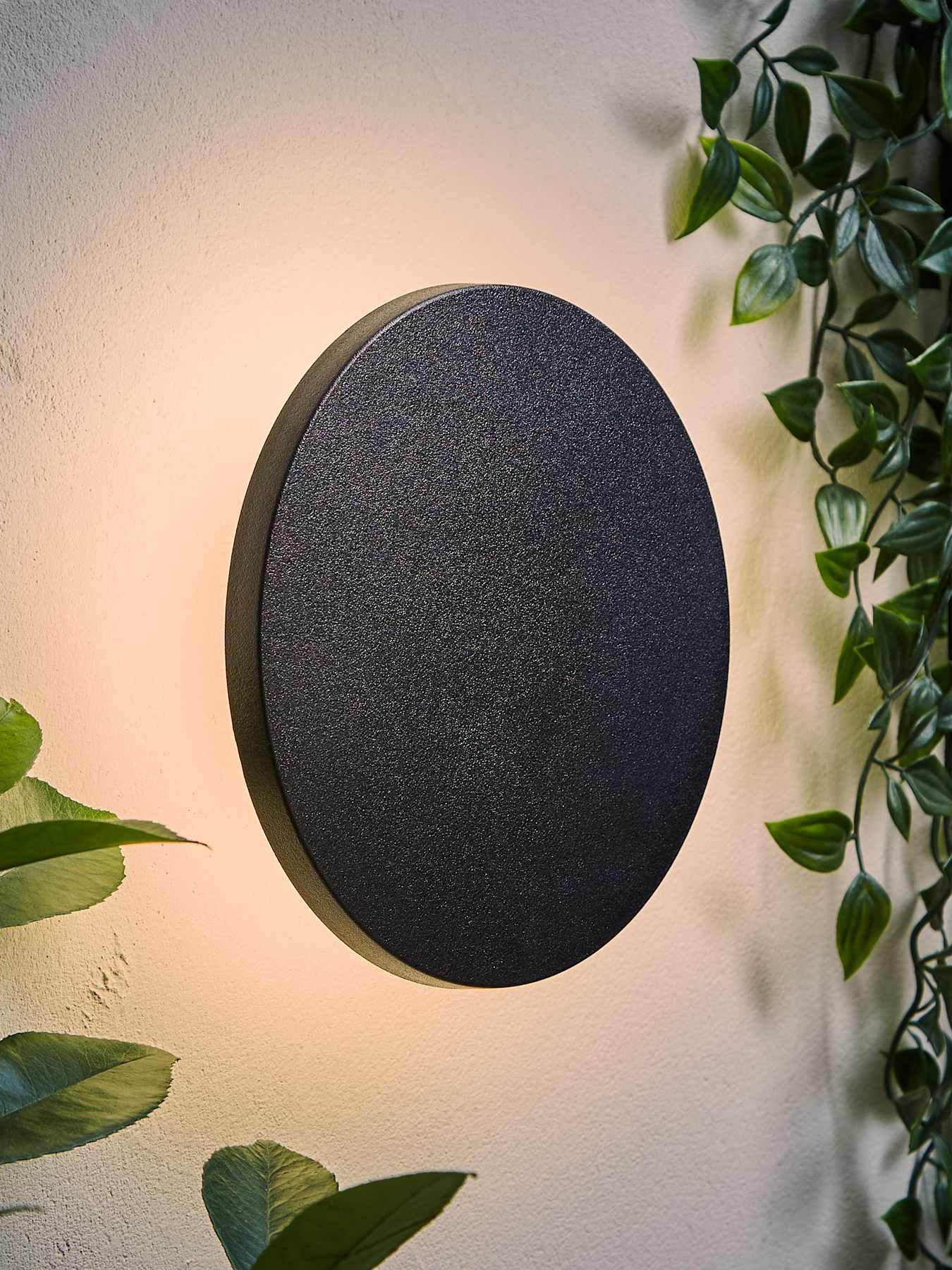 valuelights-chad-matte-black-backlit-circle-ip65-integrated-led-outdoor-wall-lightback
