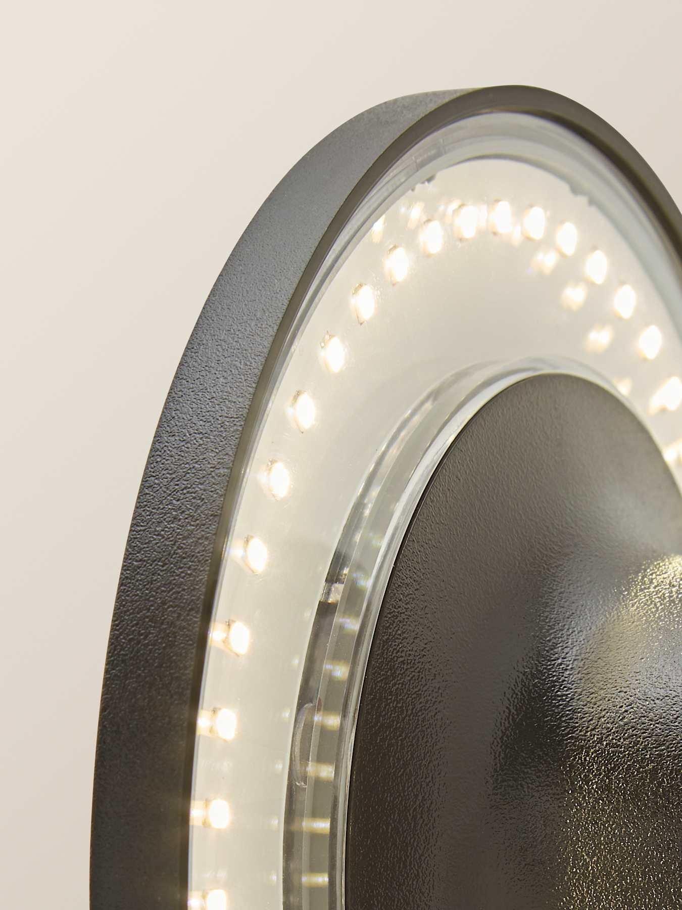 valuelights-chad-matte-black-backlit-circle-ip65-integrated-led-outdoor-wall-lightdetail