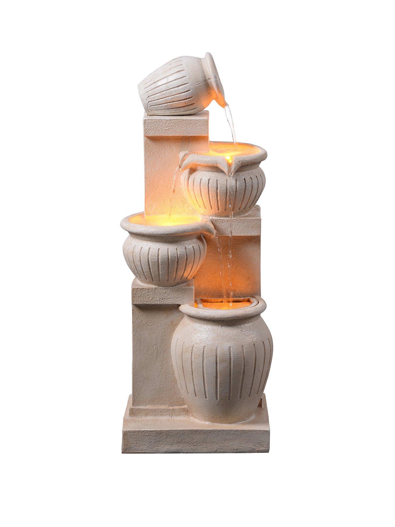 teamson-home-285-four-tier-vertical-texture-cascading-bowl-fountainstillFront