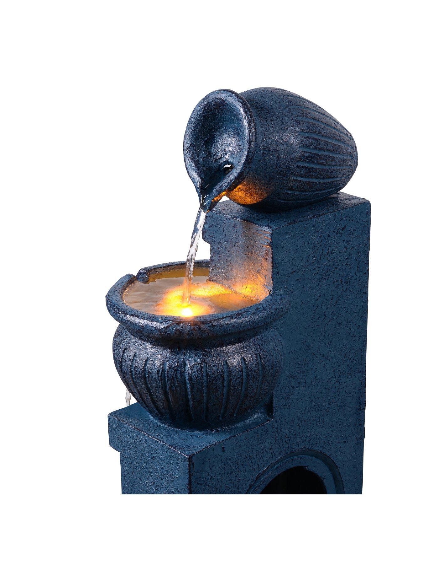teamson-home-285-four-tier-vertical-texture-cascading-bowl-fountaindetail