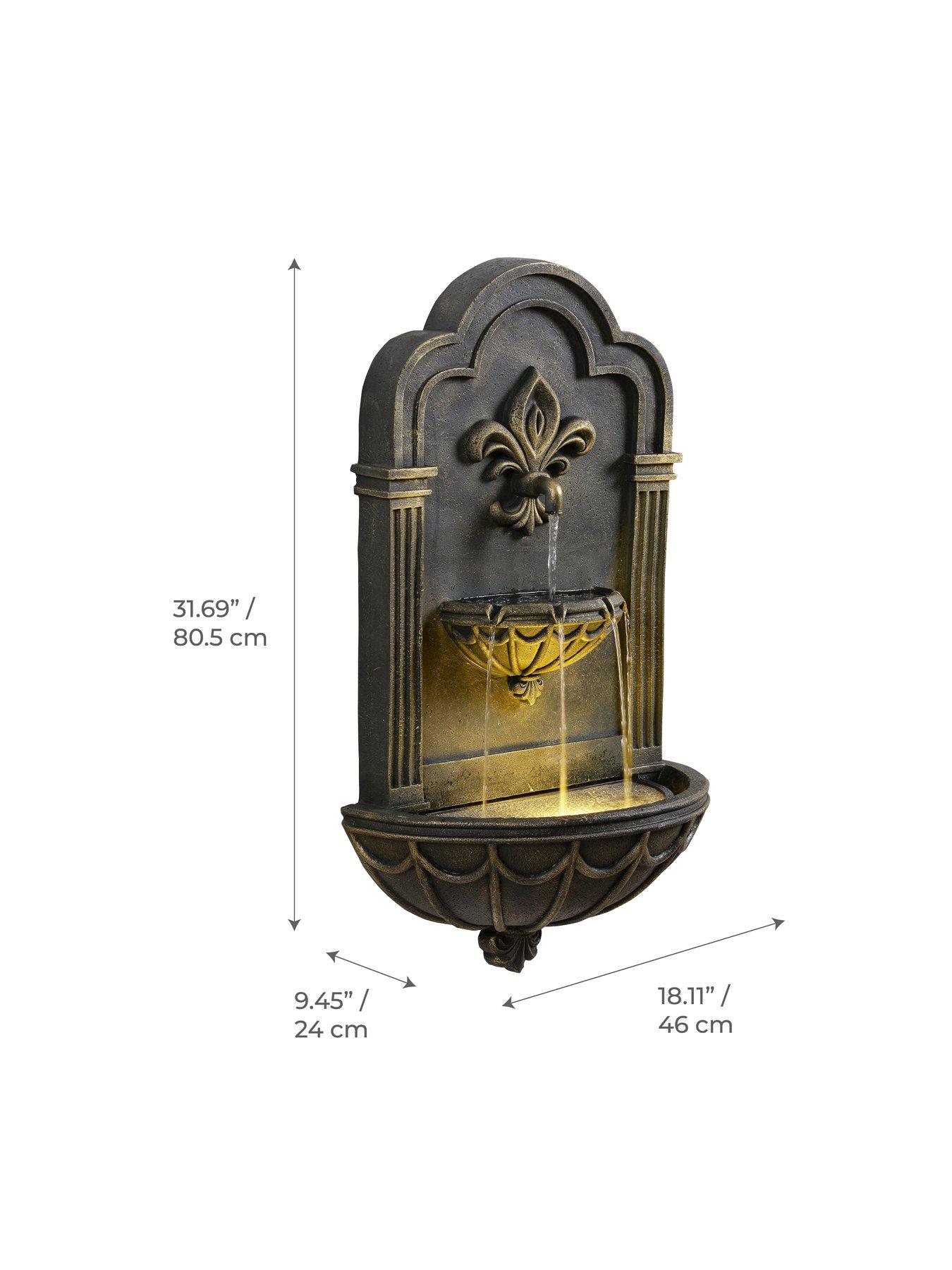teamson-home-32-two-tier-fleur---de-lis-wall-fountainoutfit