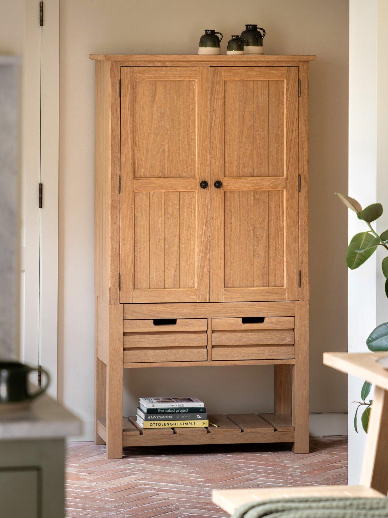 Gallery Direct Eton Larder Cupboard - Natural