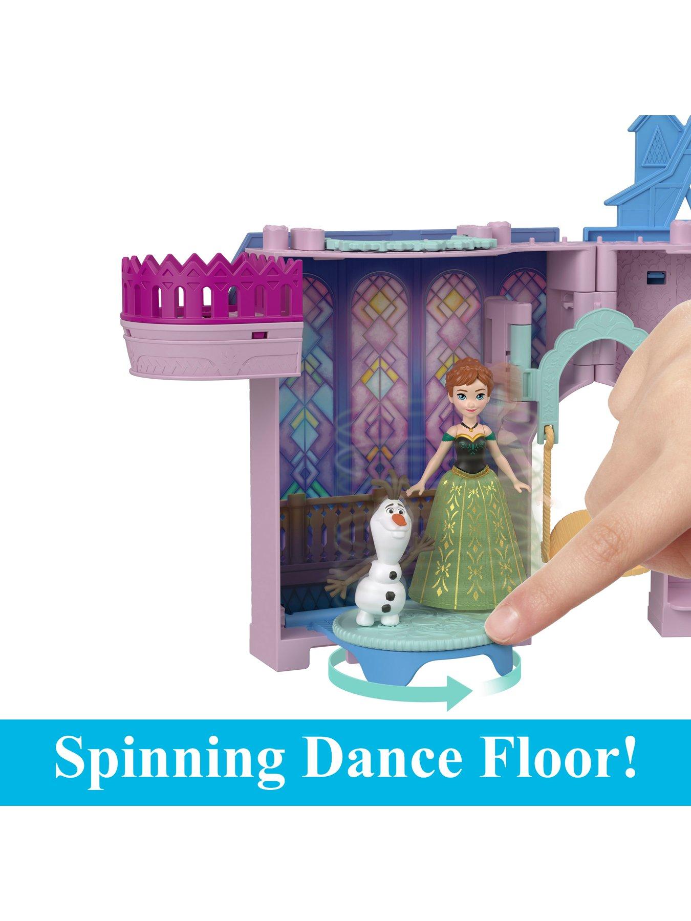 Image 4 of 8 of Disney Frozen Disney Frozen Storytime Stackers Playset, Anna's Arendelle Castle Dollhouse with Small Doll
