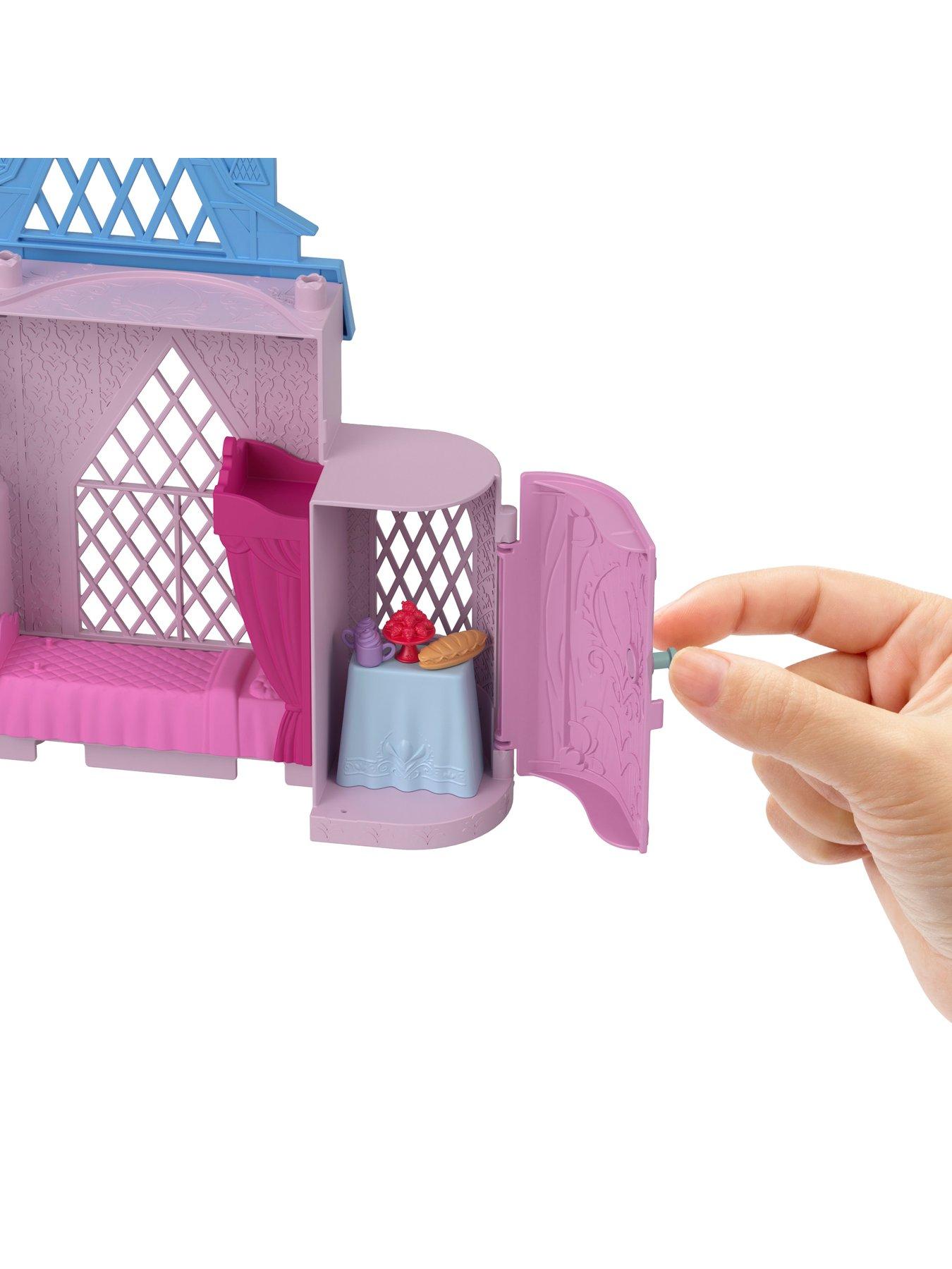 Image 5 of 8 of Disney Frozen Disney Frozen Storytime Stackers Playset, Anna's Arendelle Castle Dollhouse with Small Doll