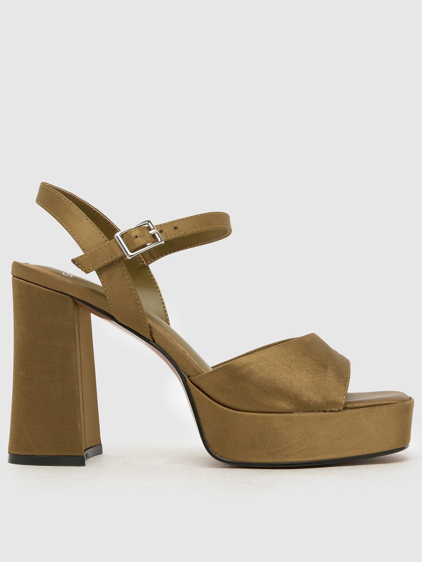 Schuh Sabina Platform Sandal - Khaki