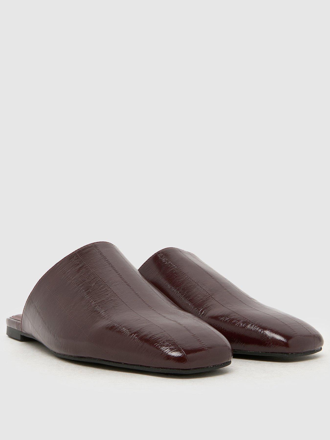Image 2 of 4 of Schuh Latina Backless Flat - Burgundy