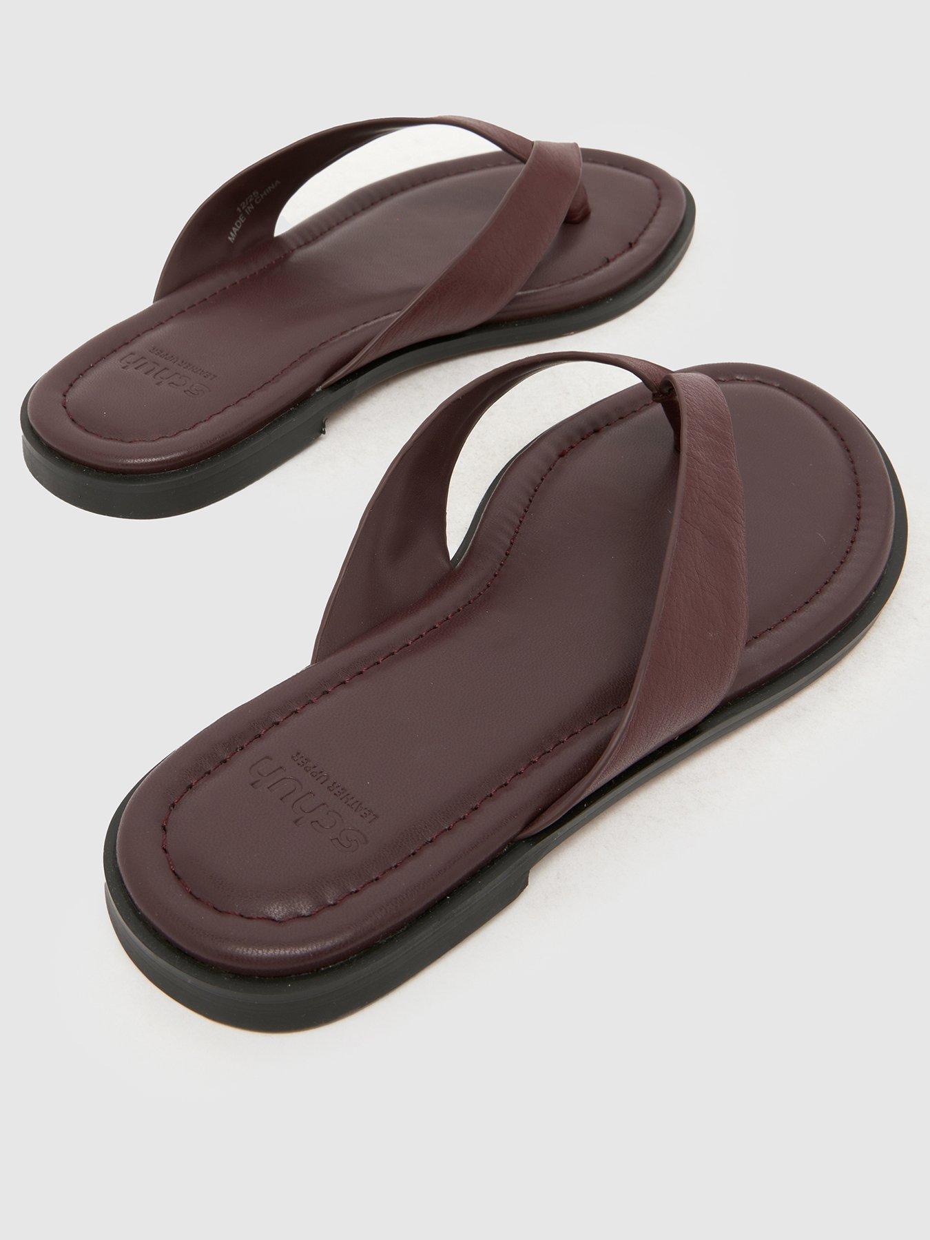 schuh-thailand-leather-toe-post-burgundyback