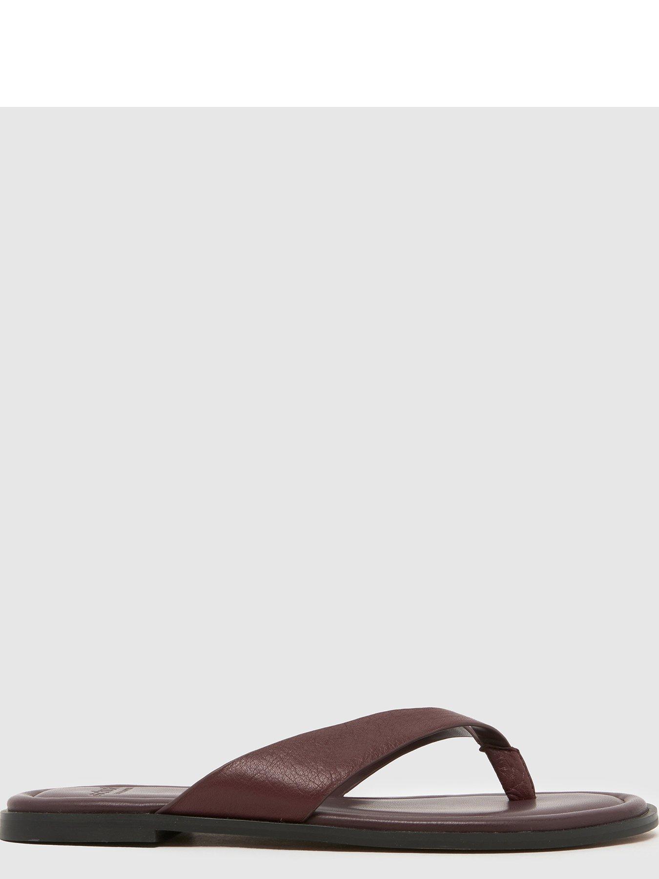 schuh-thailand-leather-toe-post-burgundyoutfit