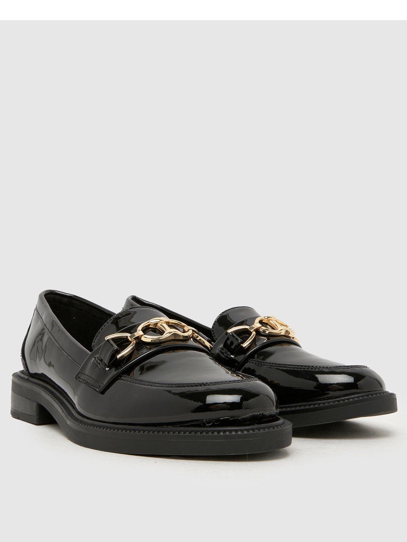 schuh-luxe-hardware-loafer-blackstillFront