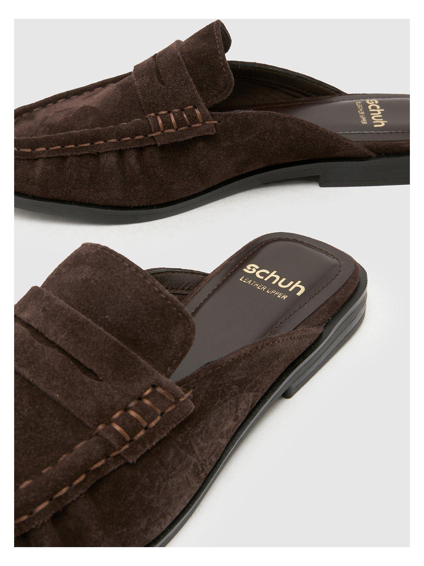 schuh-leeds-leather-backless-loafer-brownoutfit