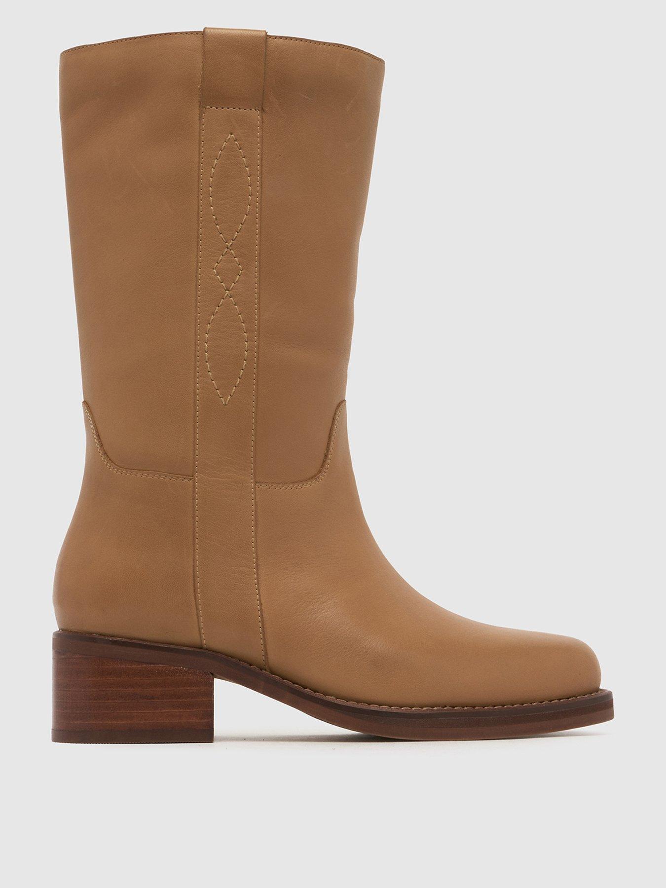 schuh-delany-leather-pull-on-calf-boot-tanfront