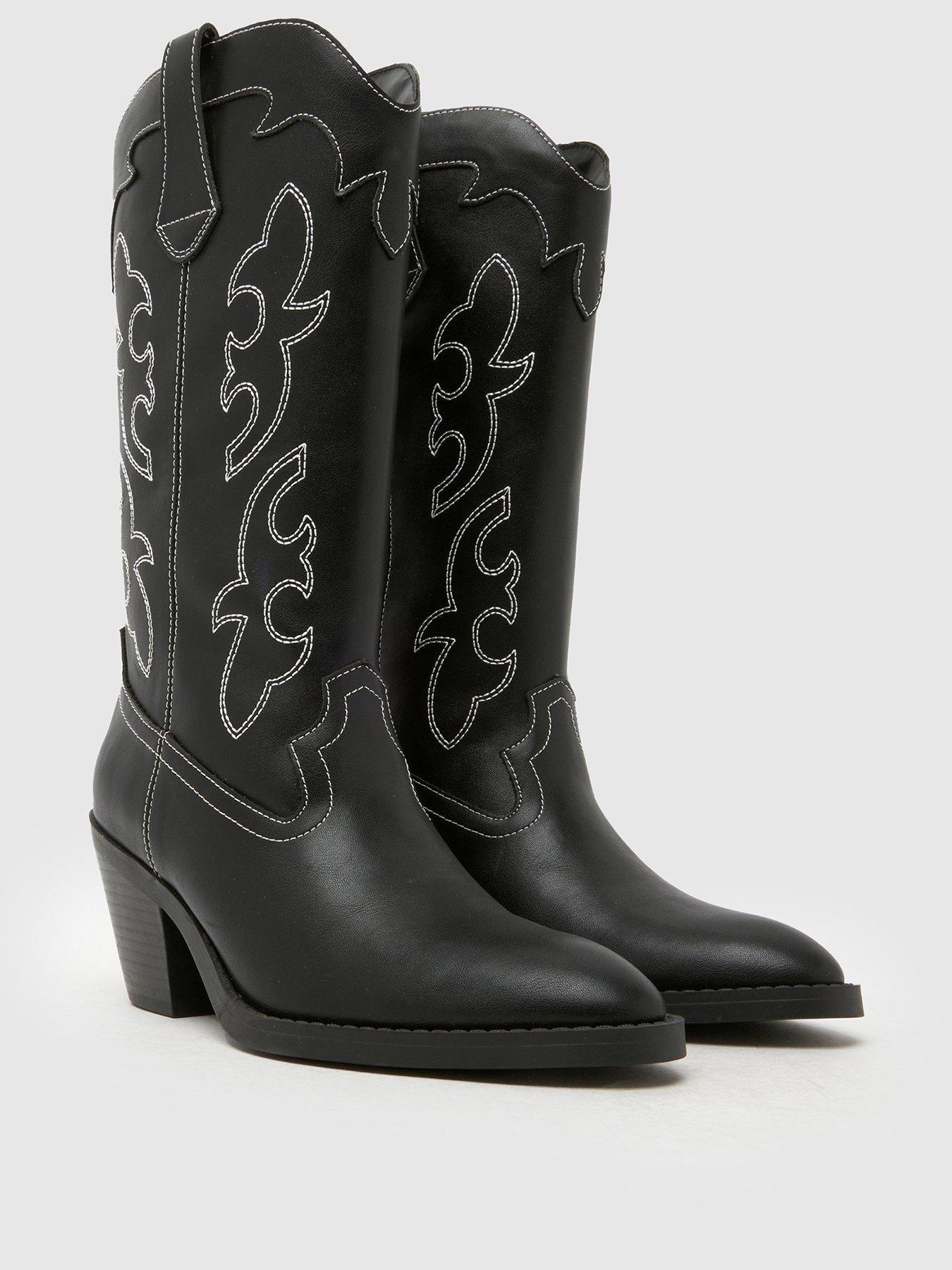 schuh-darlene-western-knee-boot-blackstillFront
