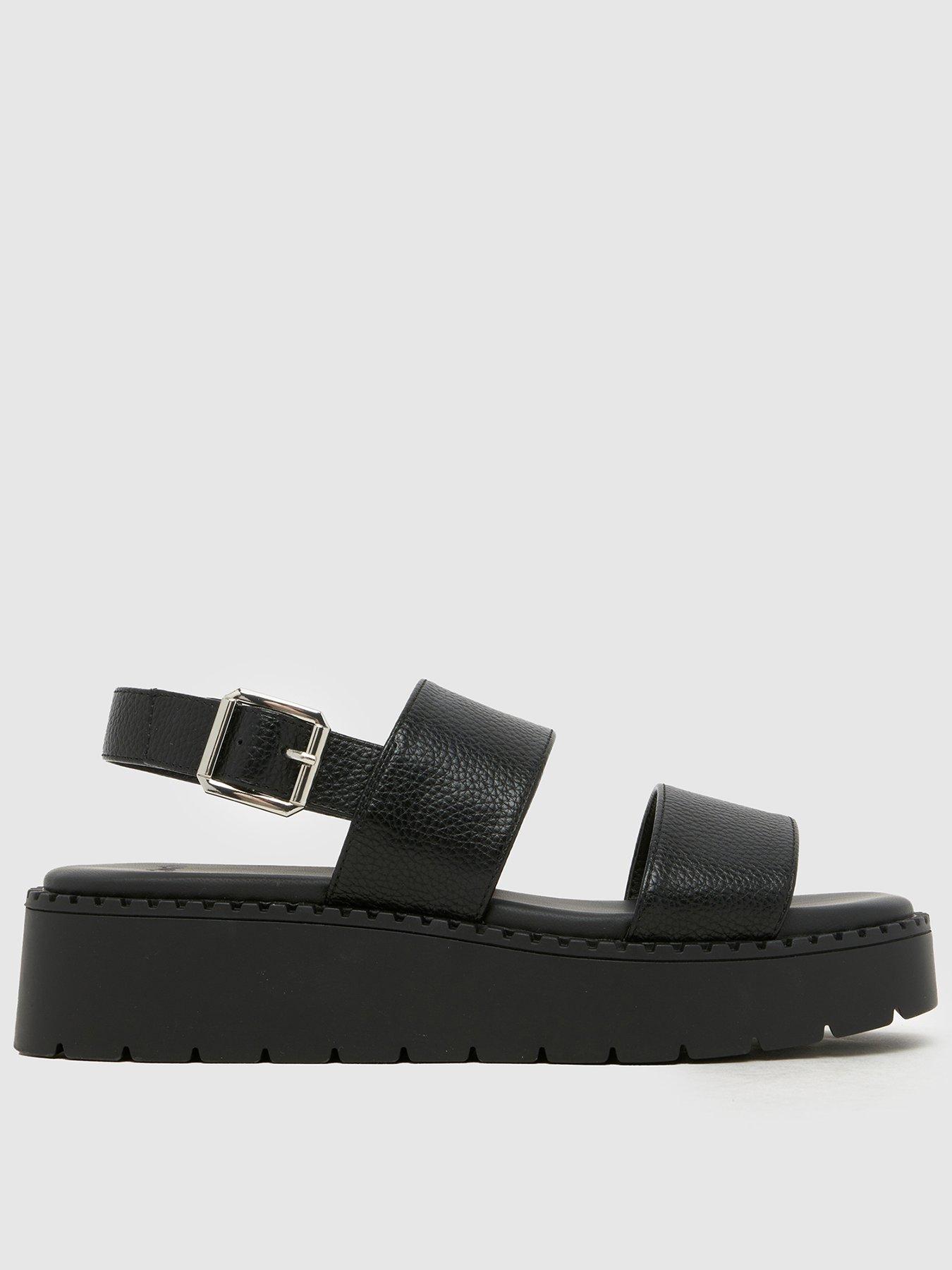 Schuh Tuscany Chunky Sandal - Black