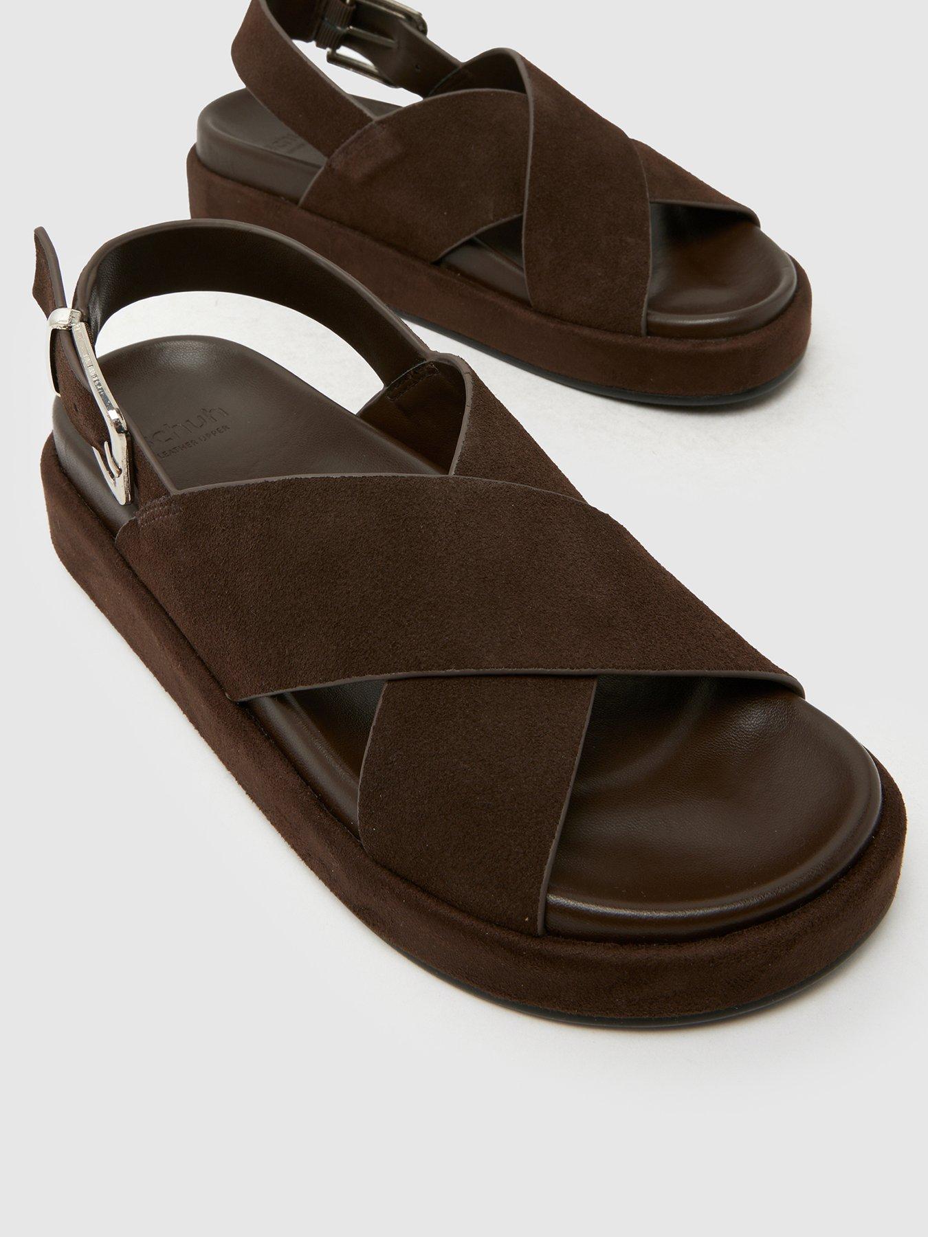 schuh-tennessee-suede-cross-strap-sandal-brownback