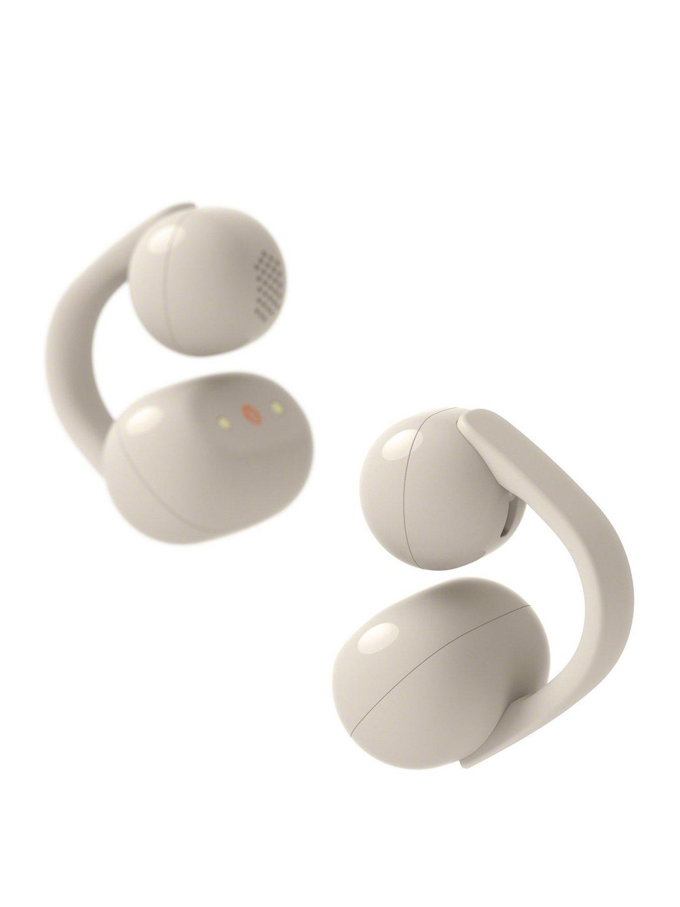 Image 1 of 8 of Sony Sony WFLC-900 LinkBuds Clip Open-Ear Headphones Greige