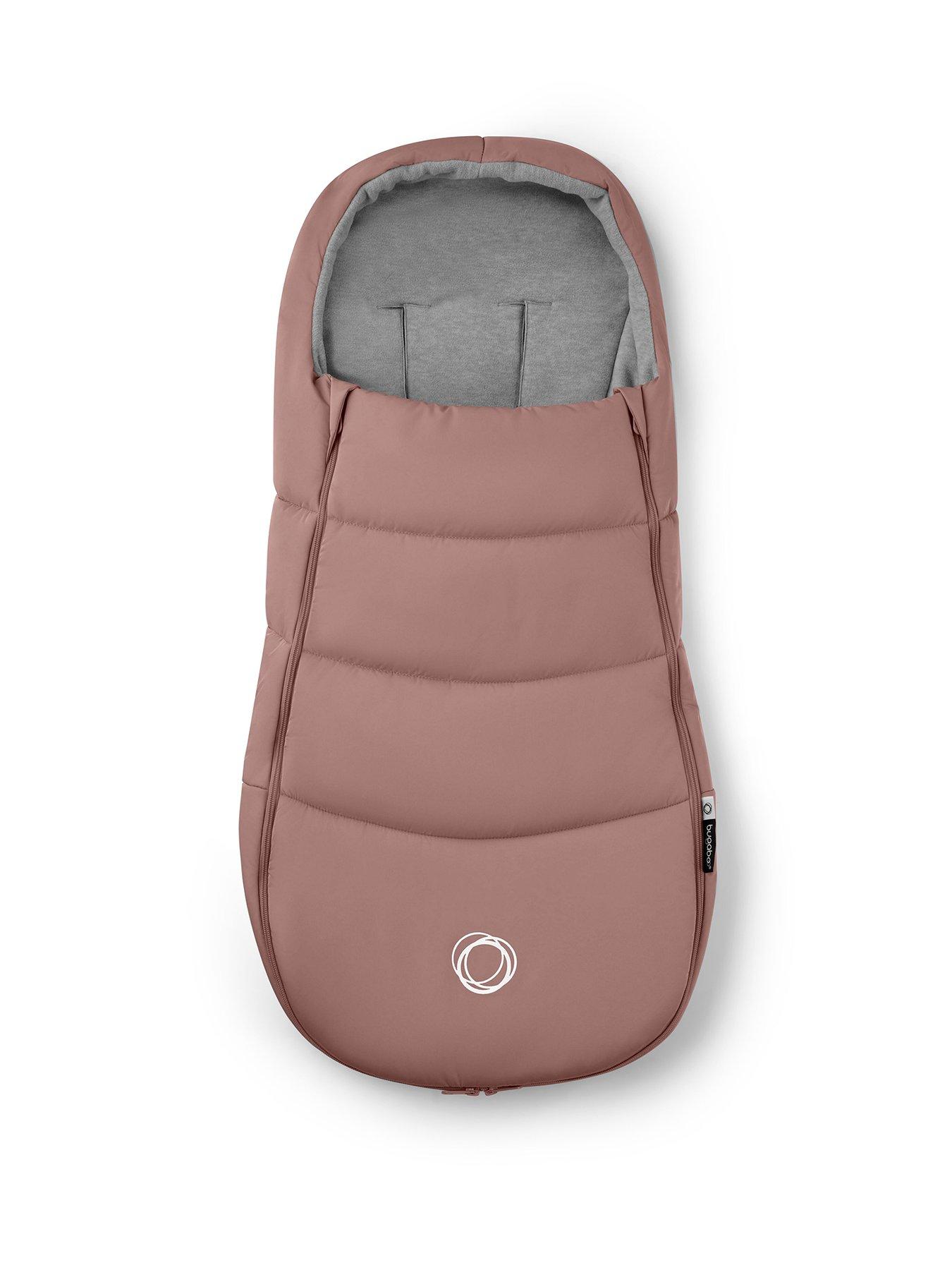 bugaboo-footmuff-dusty-pinkfront