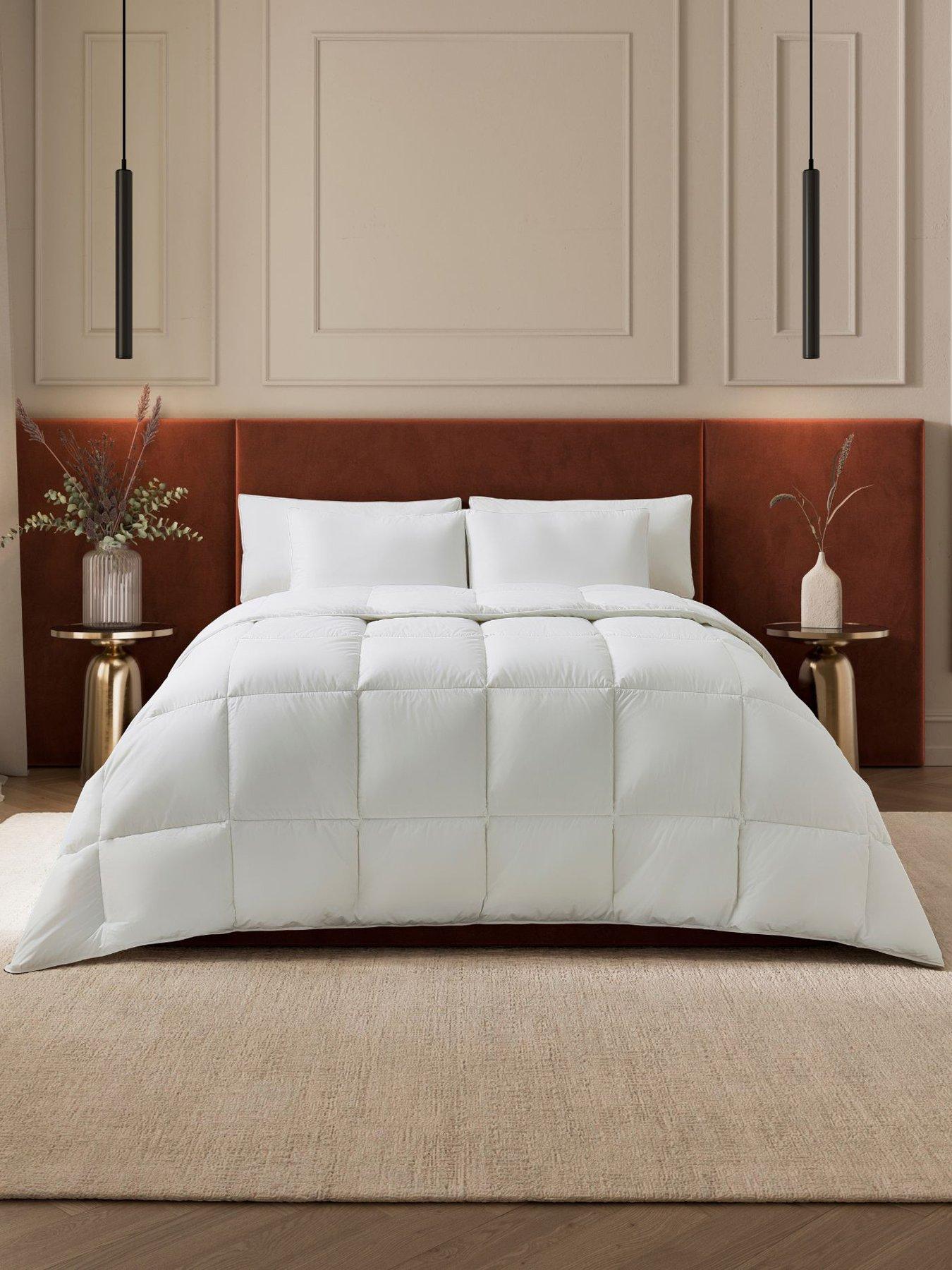 The Fine Bedding Company FBC Smartdown Cotton Duvet White 4 Tog