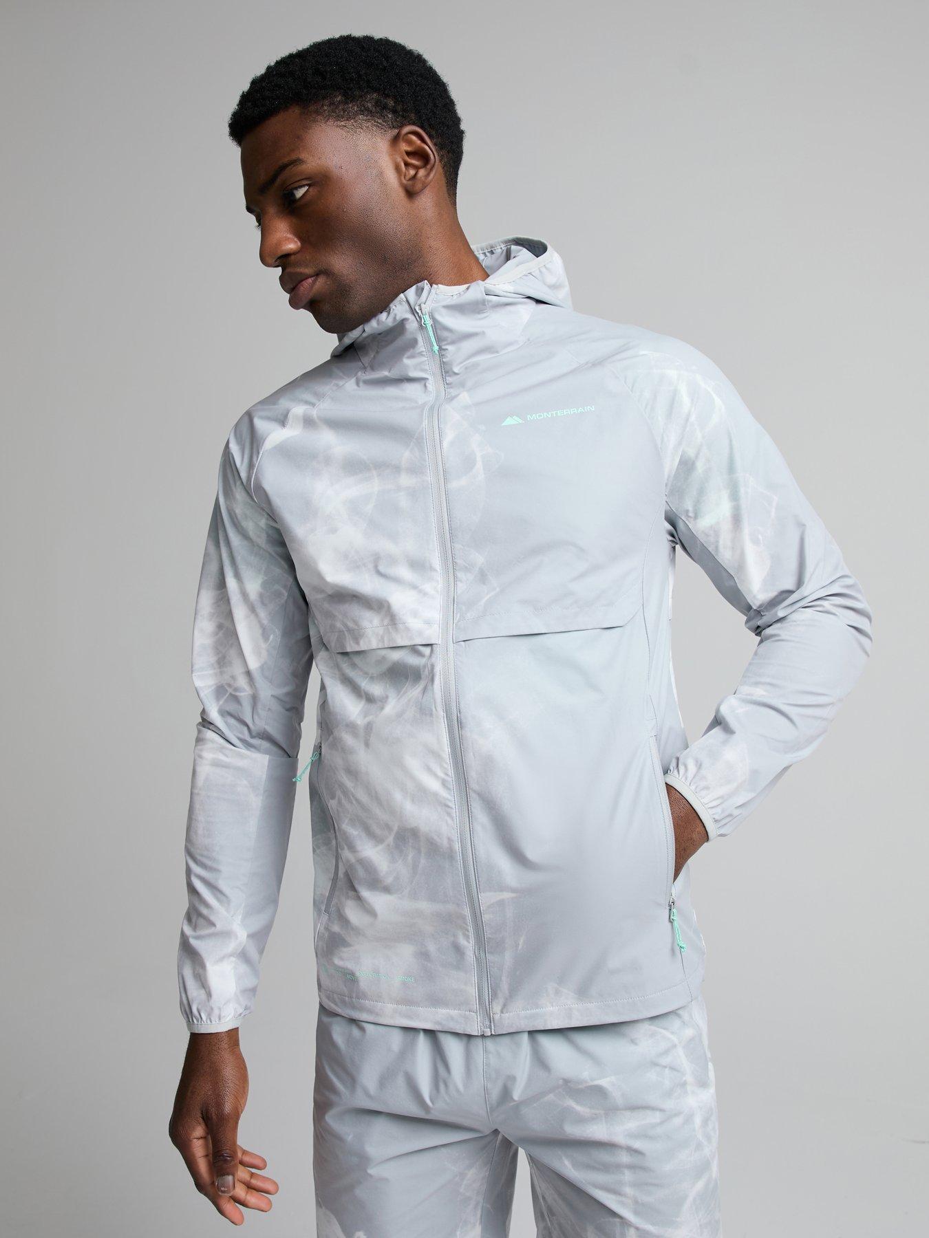 Monterrain Mens Transcend Windrunner - Grey