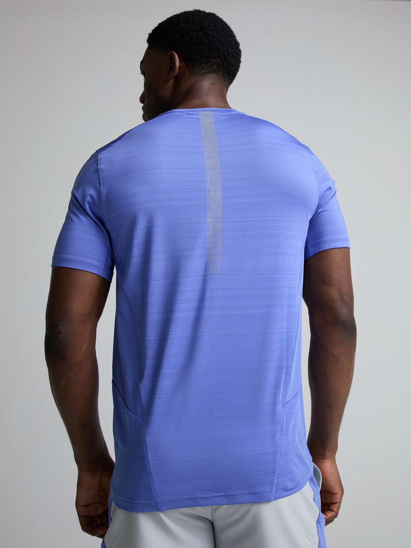 Image 2 of 5 of Monterrain Mens Lyder 30 Space Dye T-shirt - Lilac