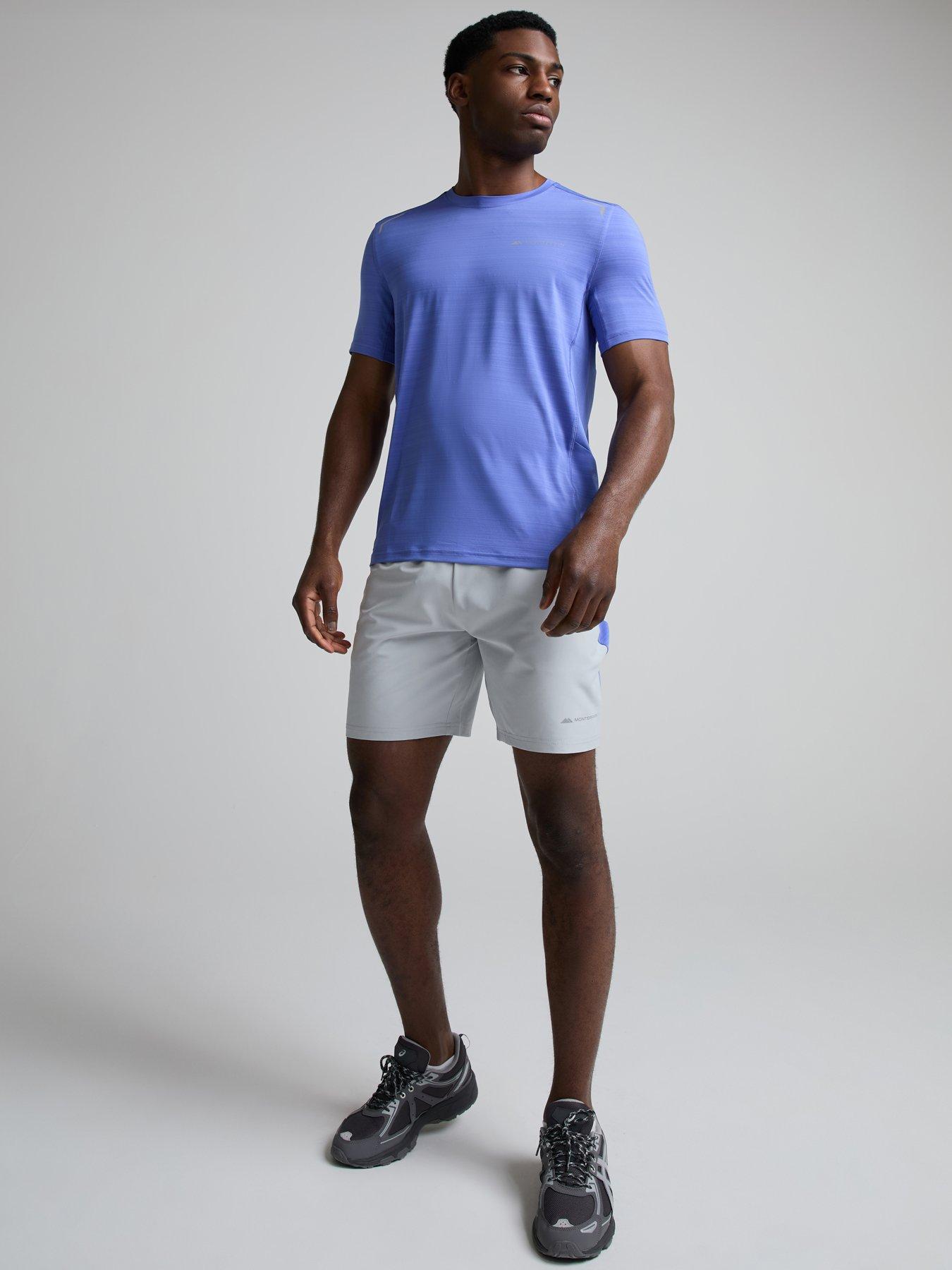 Image 3 of 5 of Monterrain Mens Lyder 30 Space Dye T-shirt - Lilac
